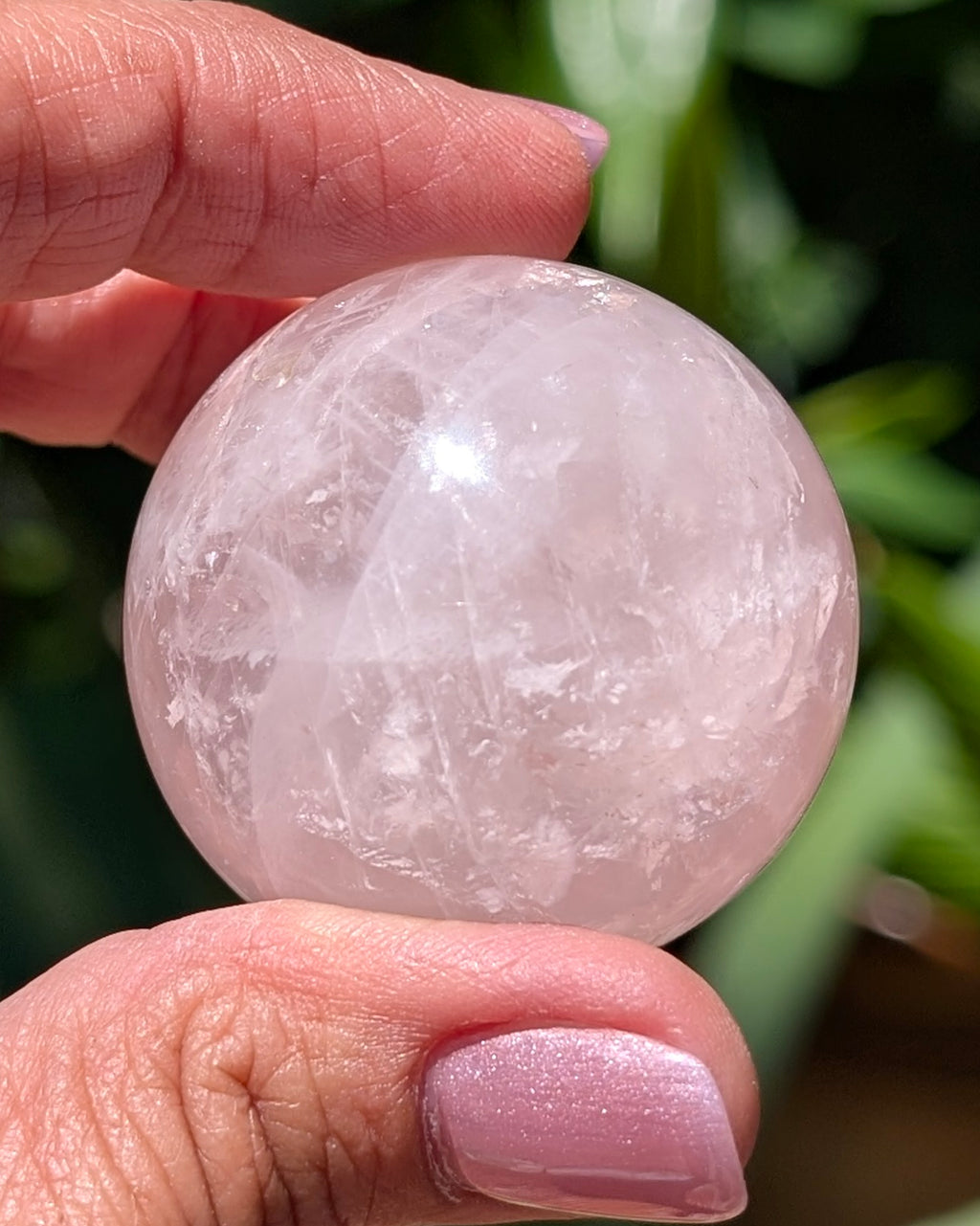 Rose Quartz Sphere I