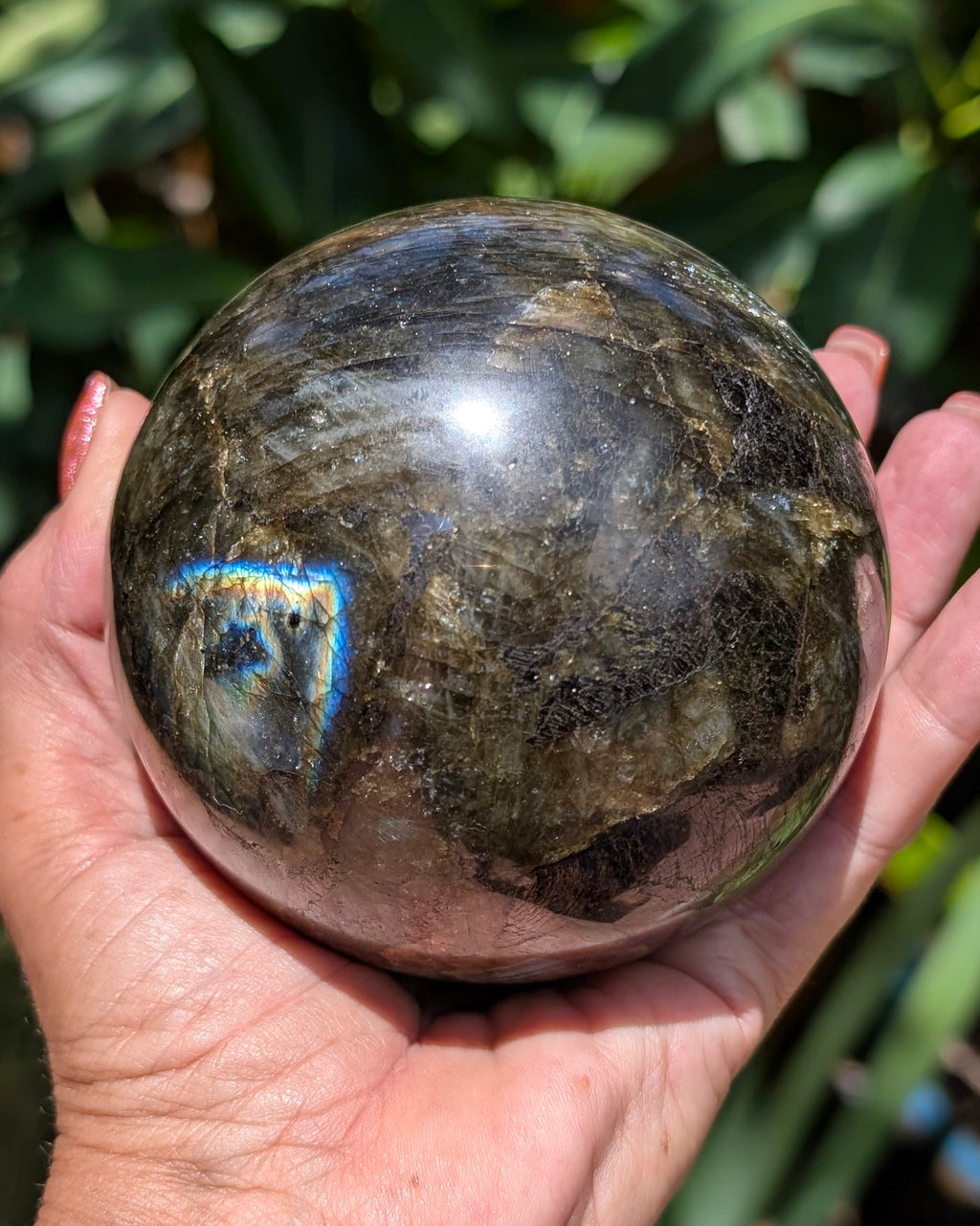 Flashy Labradorite Sphere - Opt. A