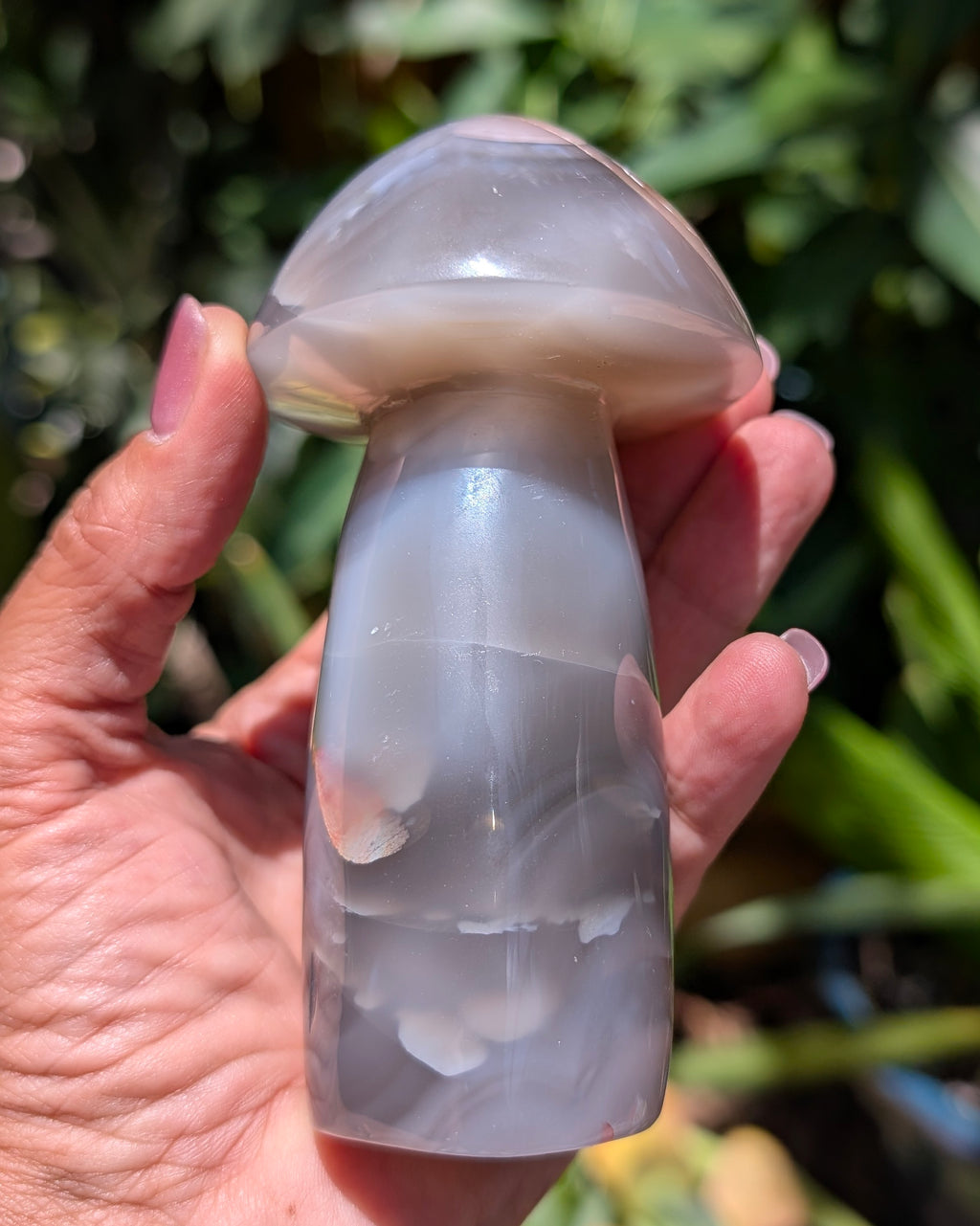 Orca Agate Mushroom H