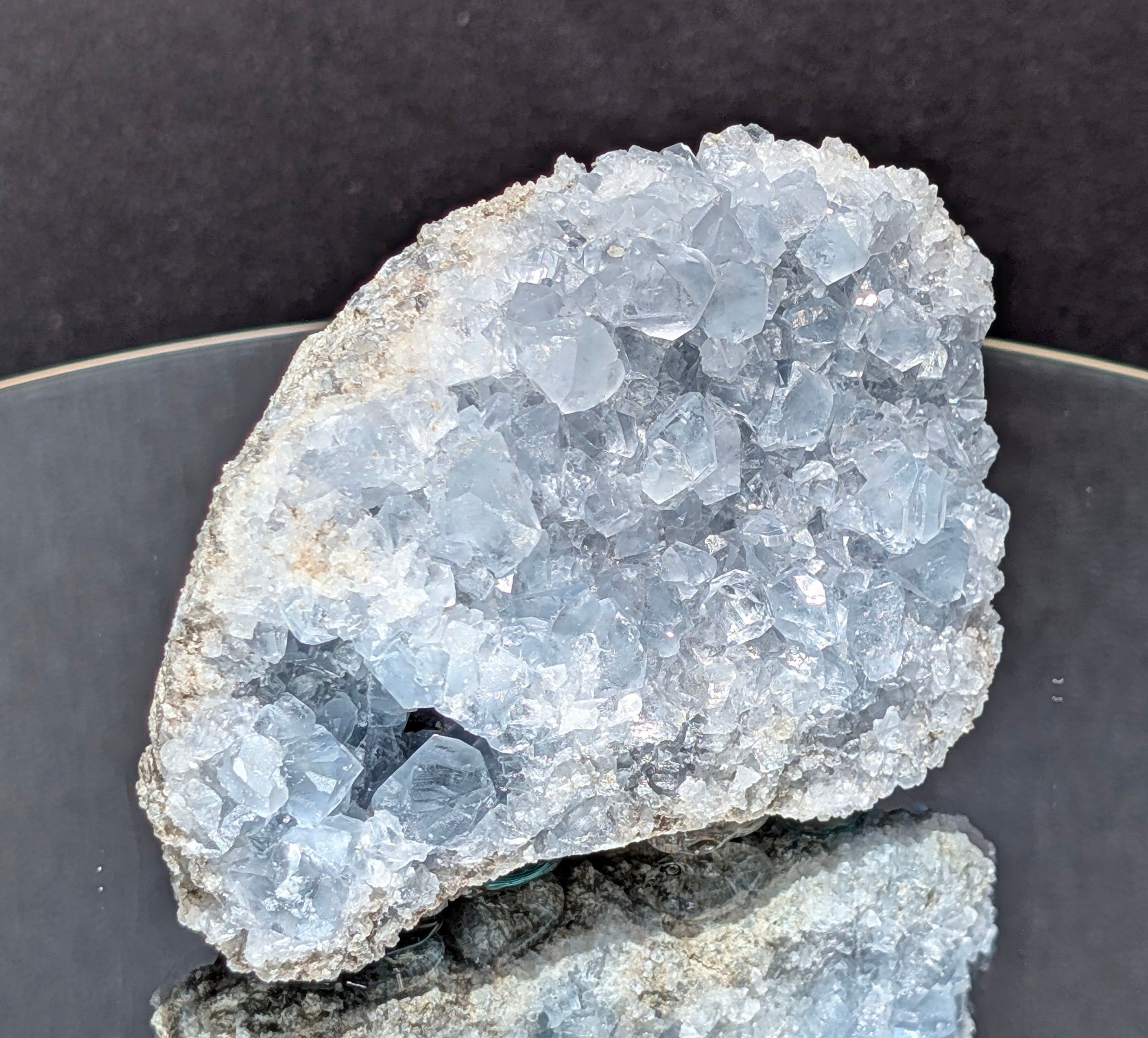 Celestite Cluster H