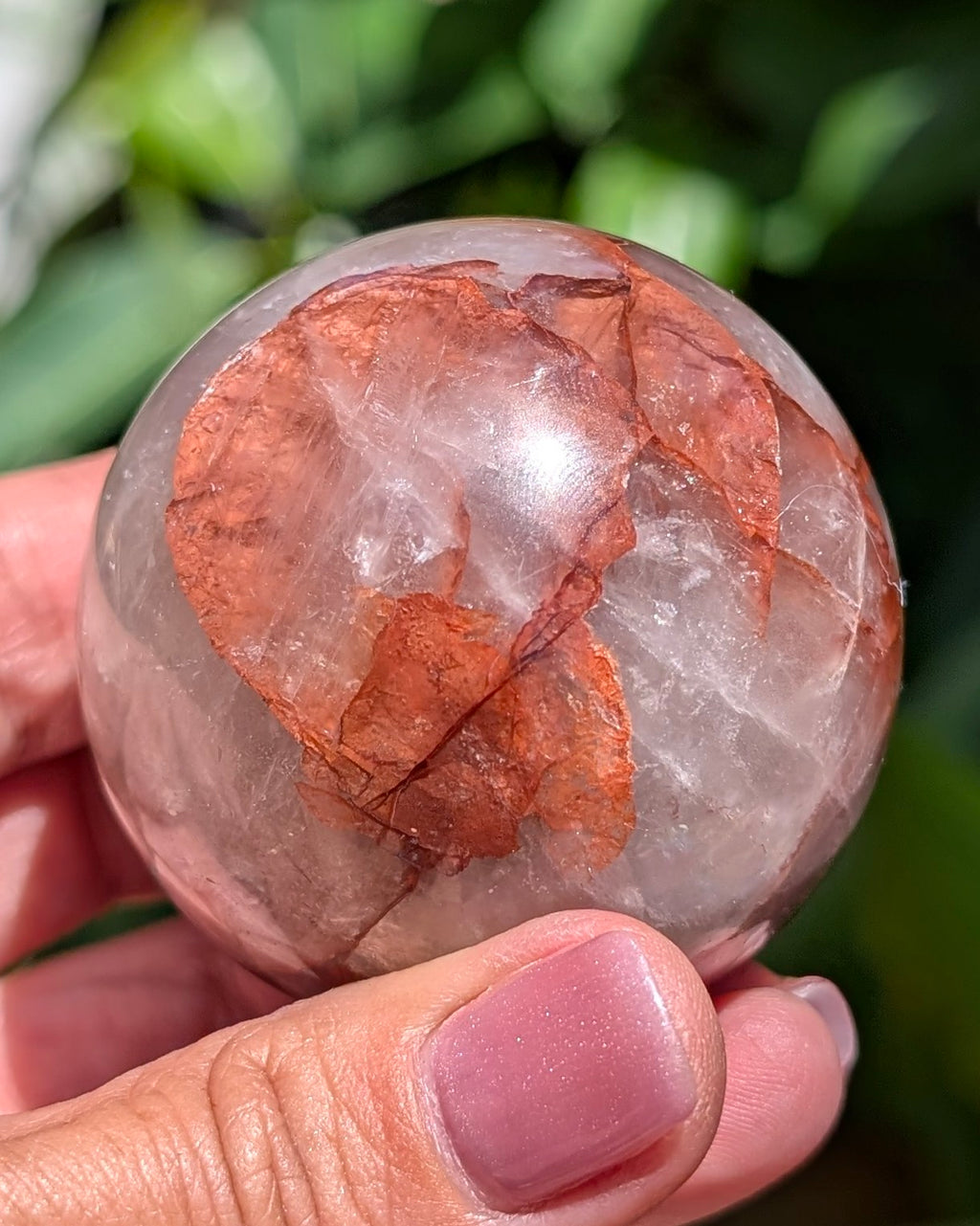 Fire Quartz Sphere C