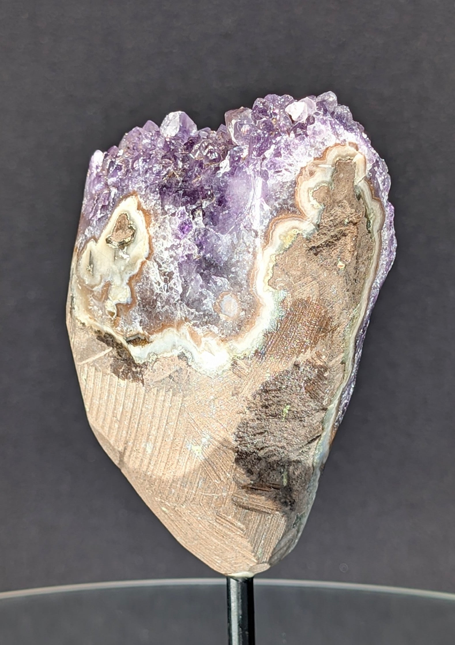 Amethyst Druzy on Stand B