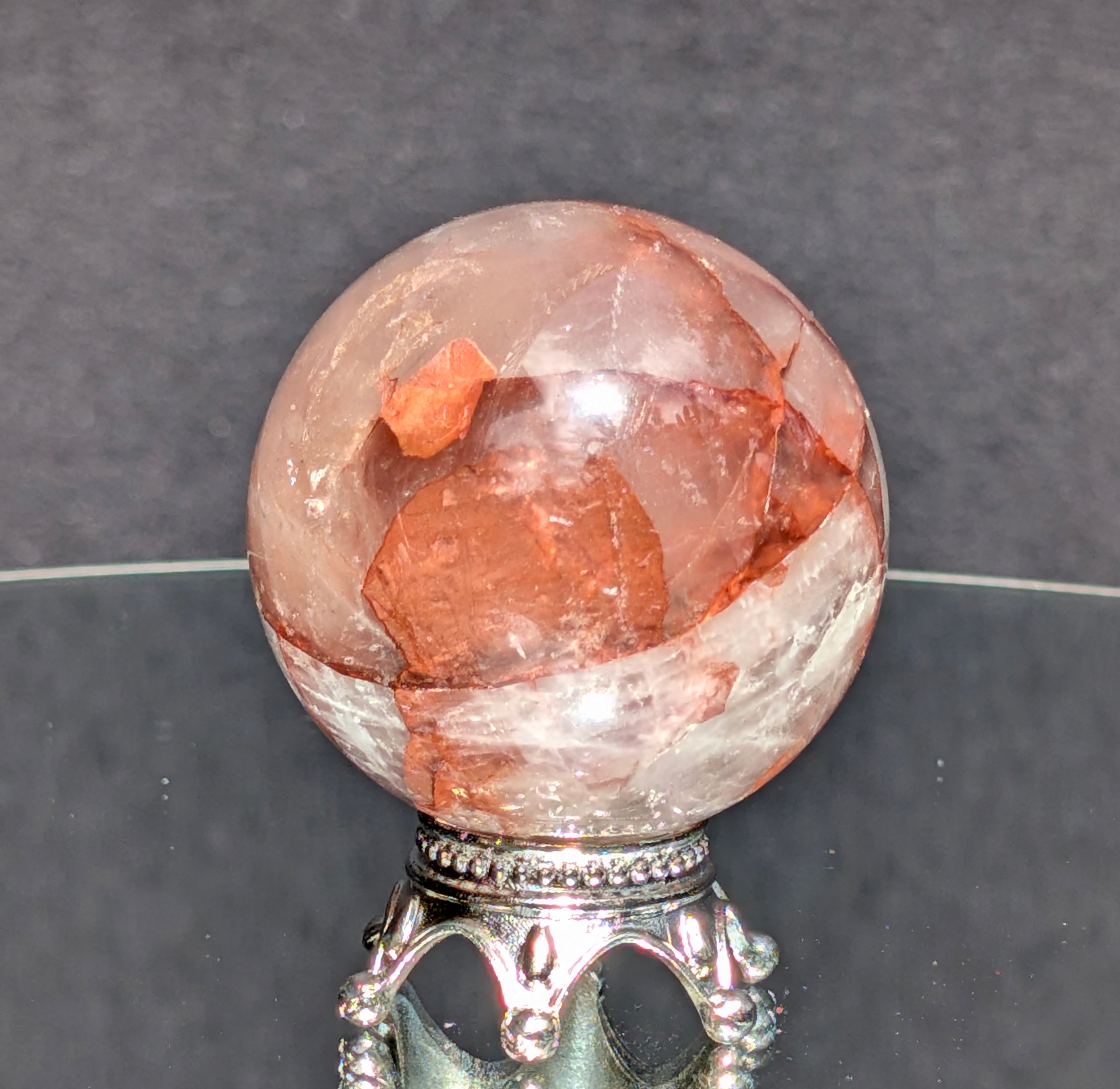 Fire Quartz Sphere C