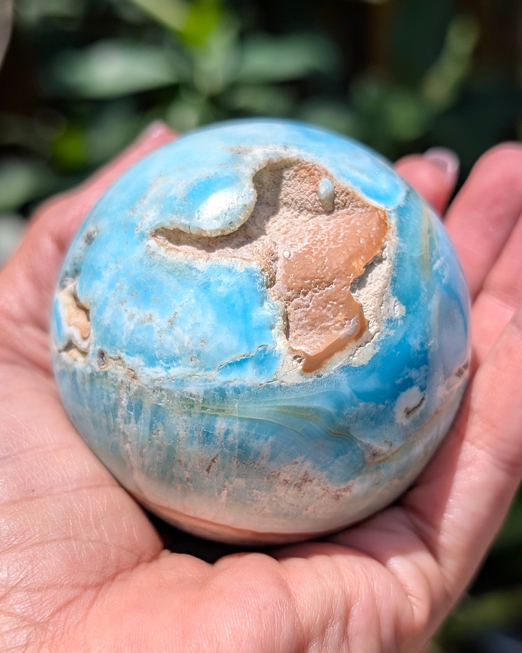 Caribbean Calcite Sphere E