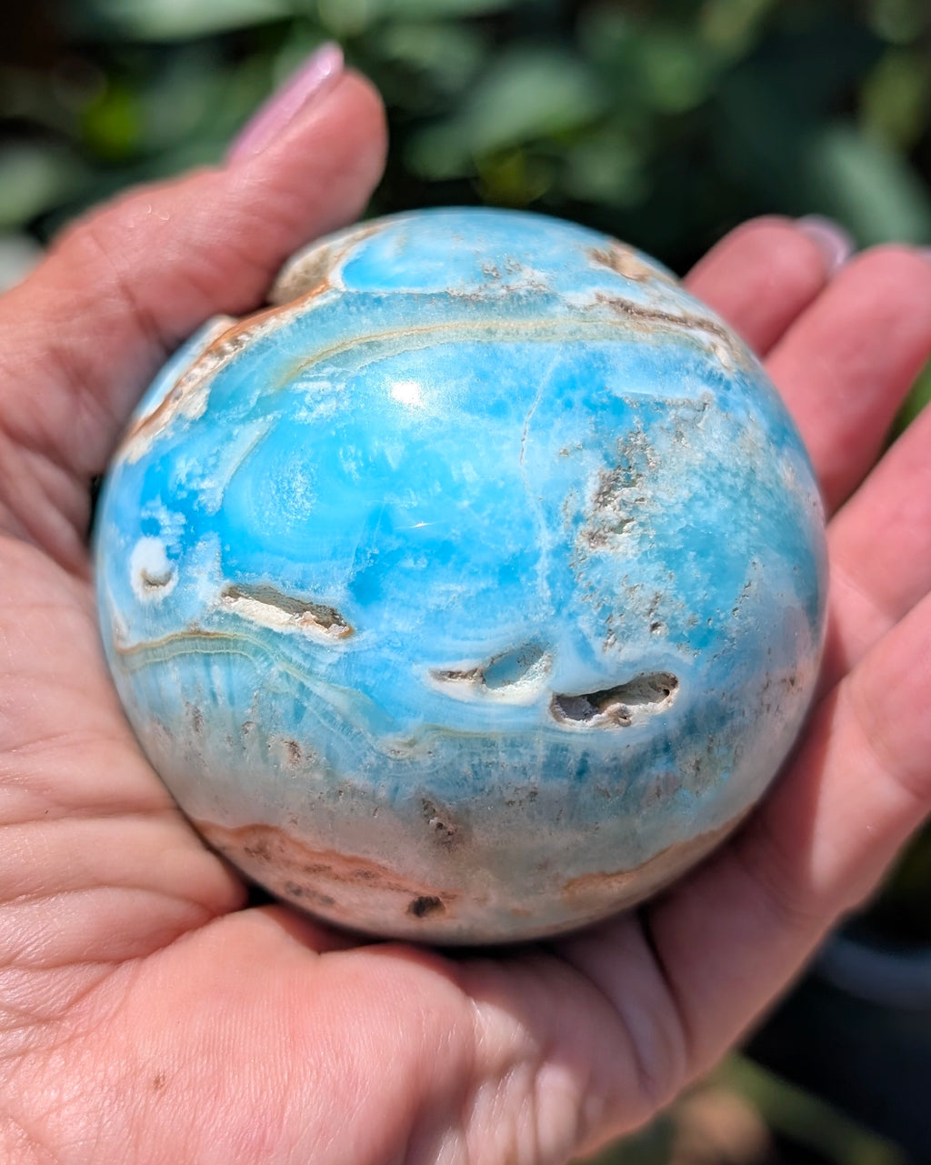 Caribbean Calcite Sphere E