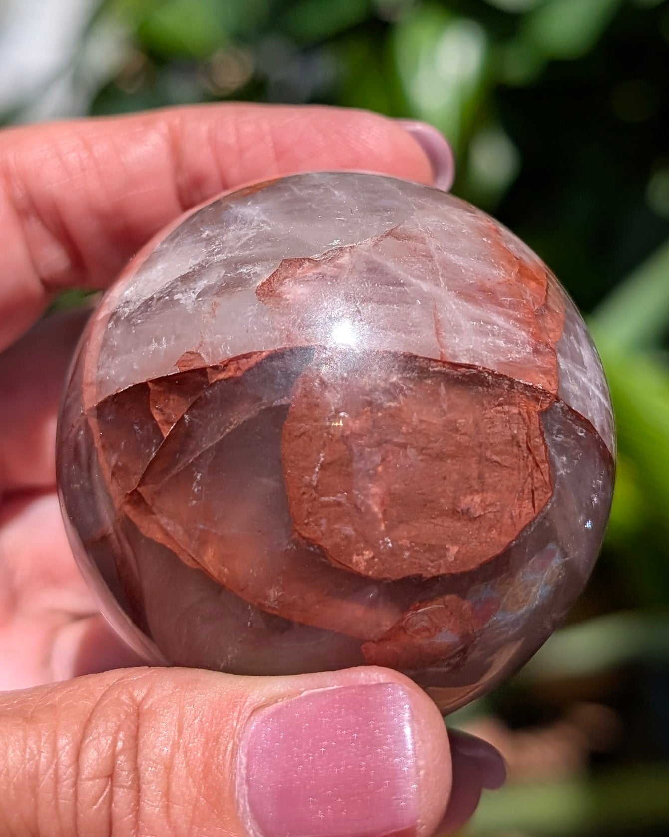 Fire Quartz Sphere C
