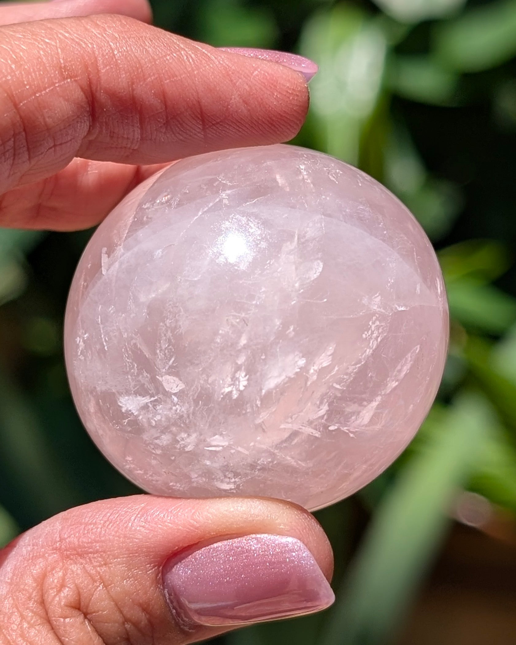 Rose Quartz Sphere I