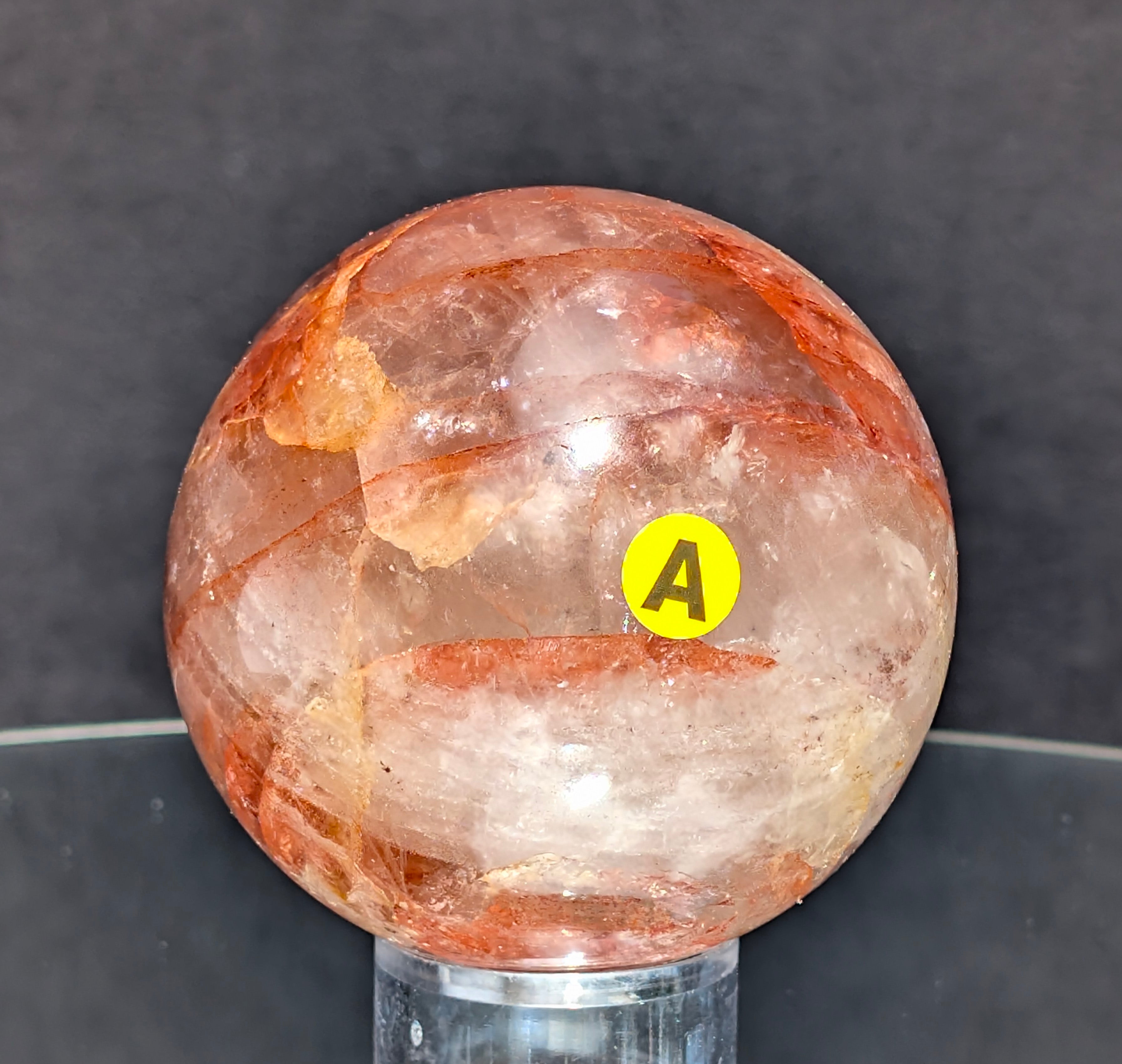 Fire Quartz Sphere A