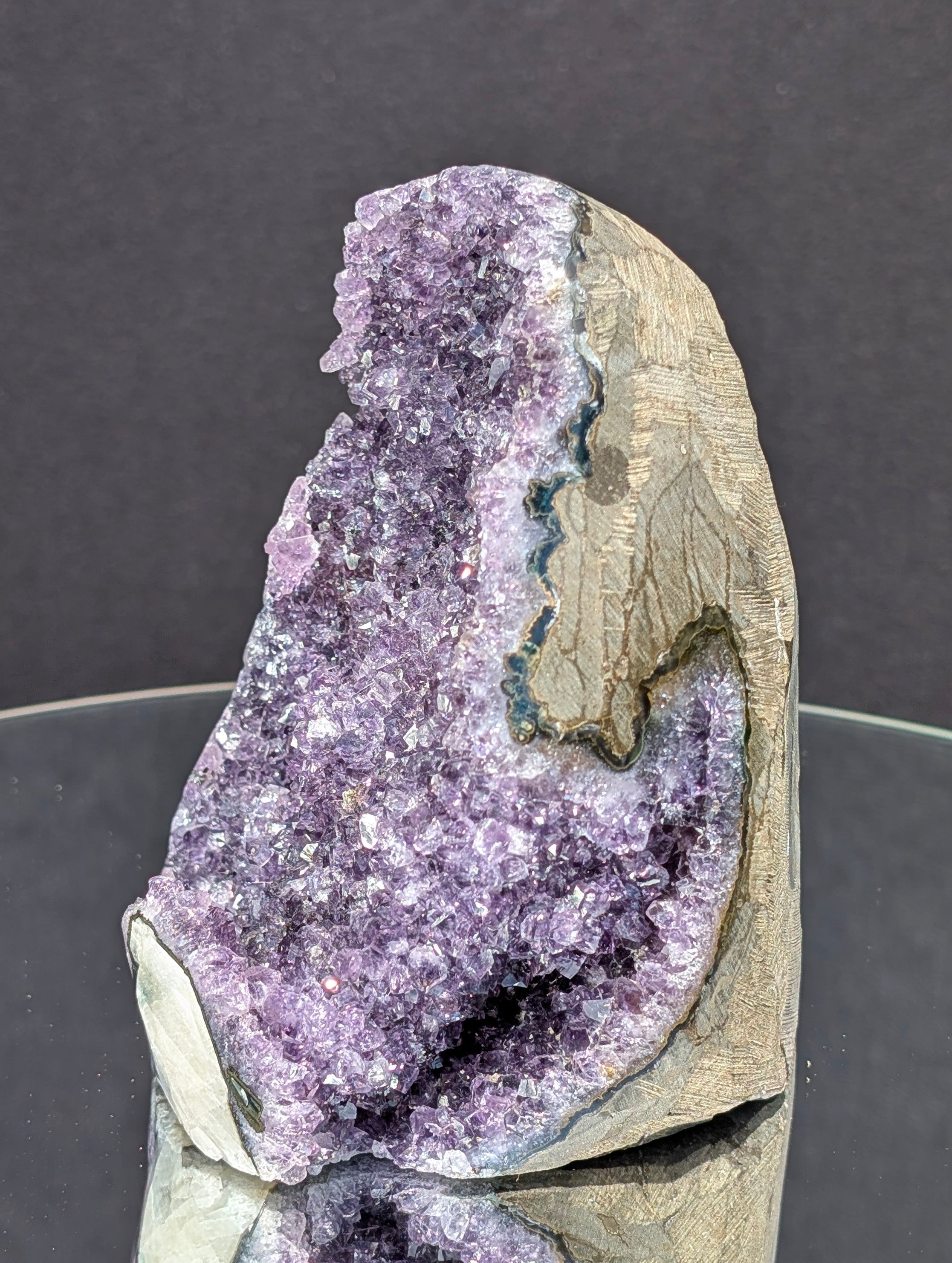 Amethyst Druzy Cluster C
