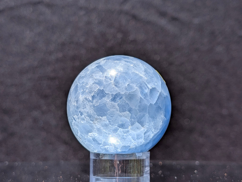 Blue Calcite Sphere E