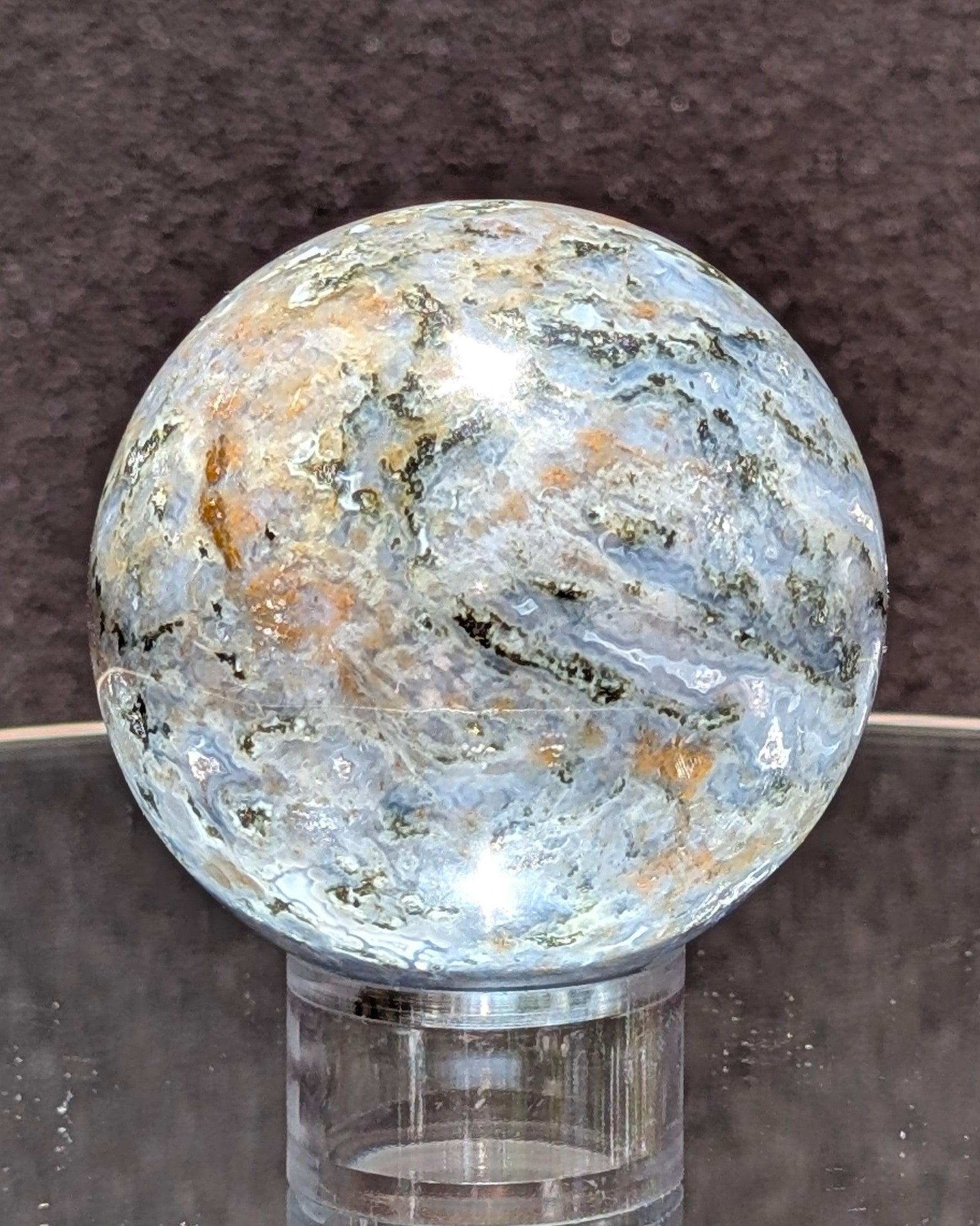 Ocean Jasper Sphere L