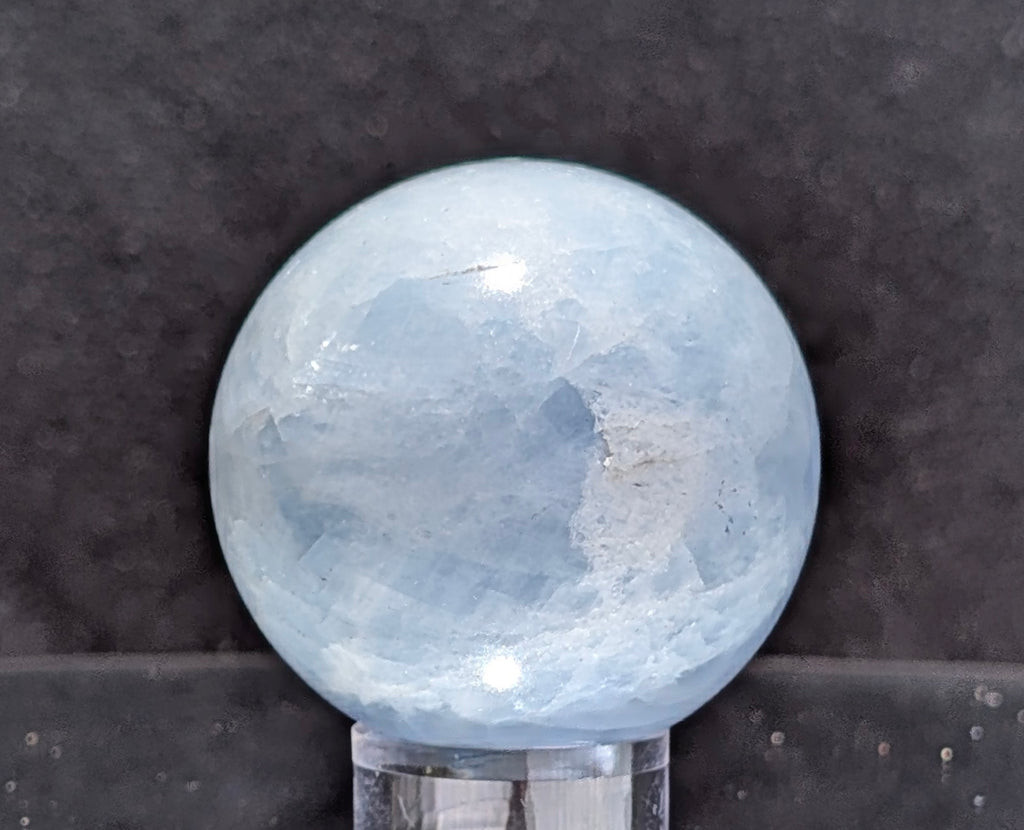 Blue Calcite Sphere B