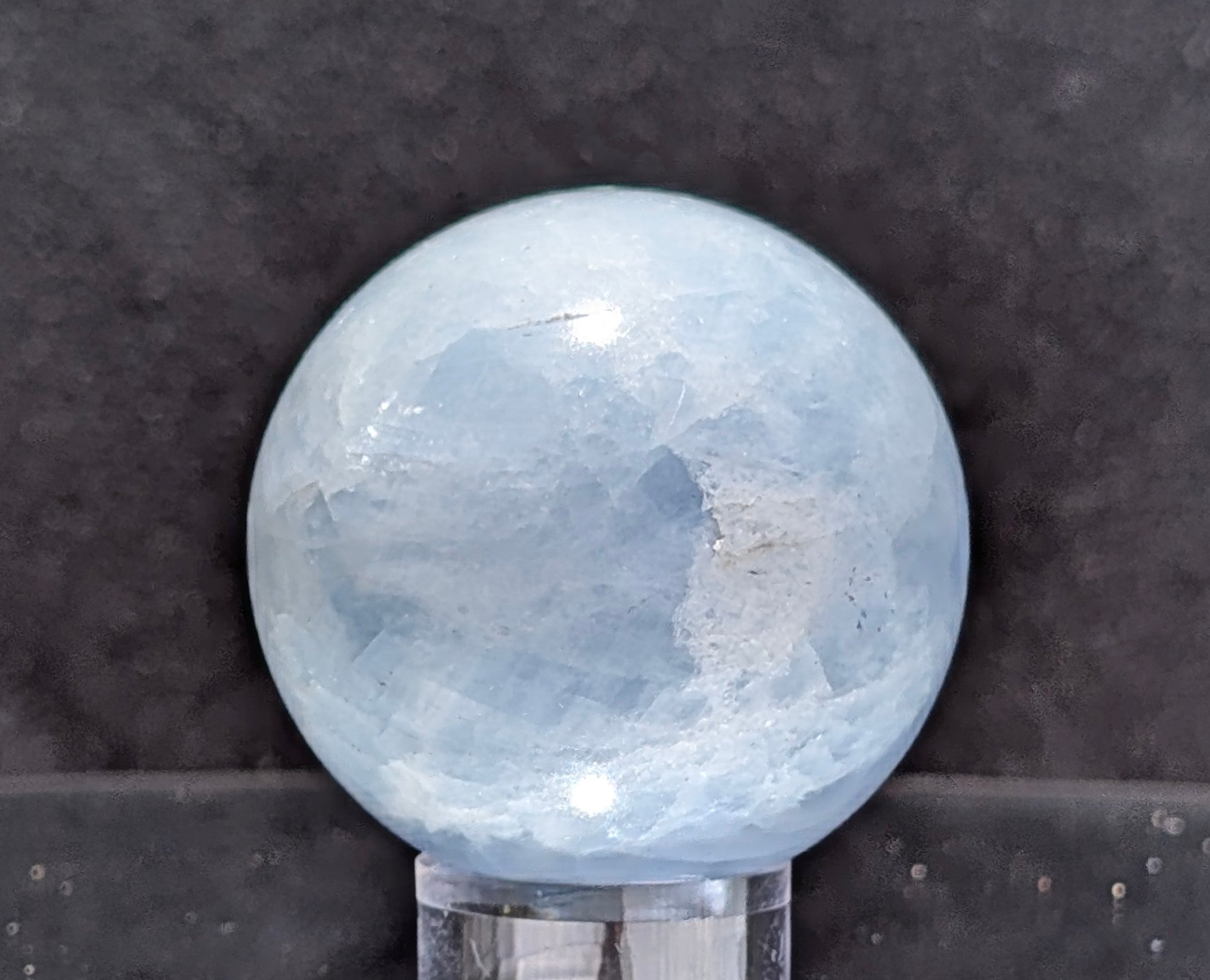Blue Calcite Sphere B