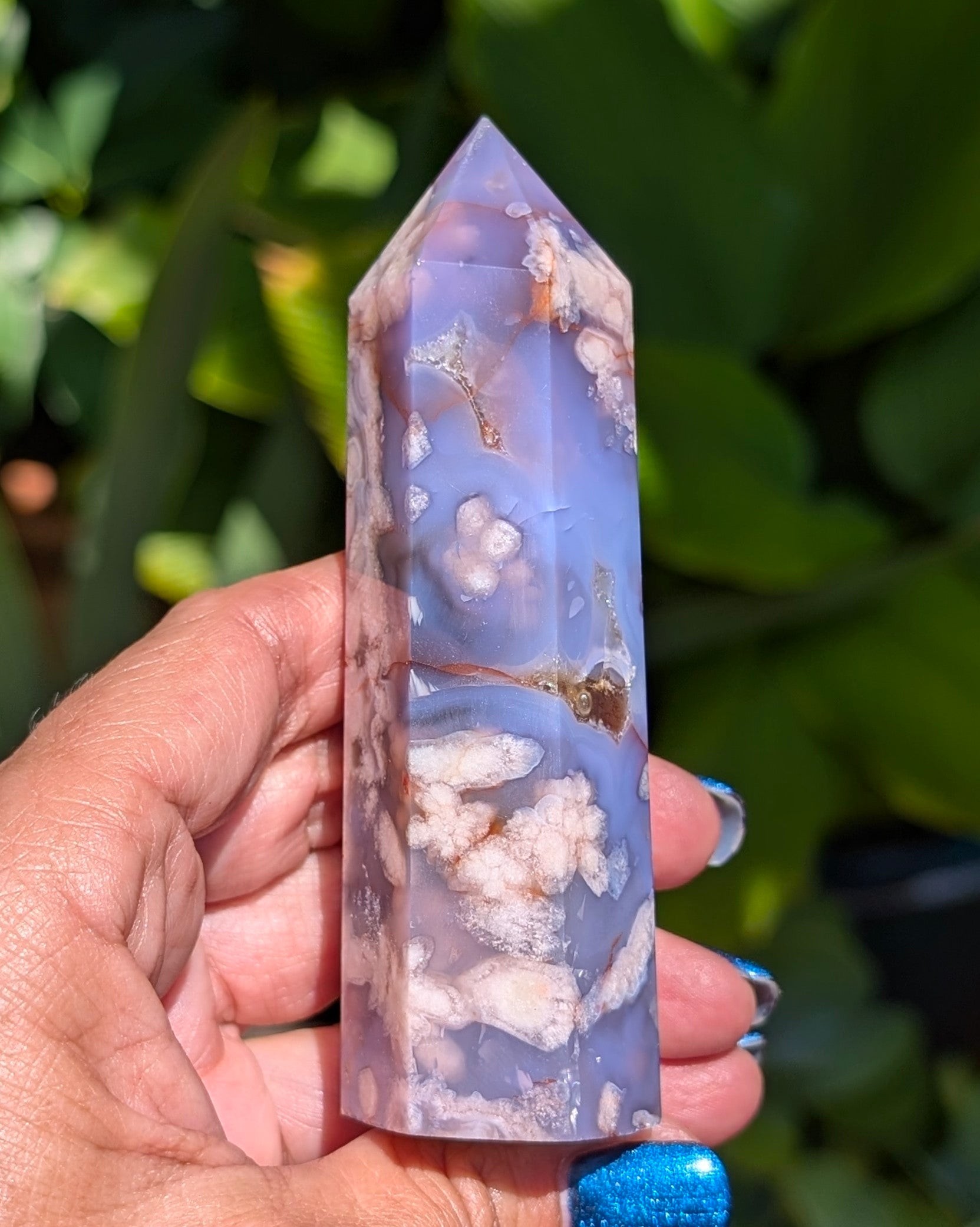 Blue Flower Agate Generator - Opt. L
