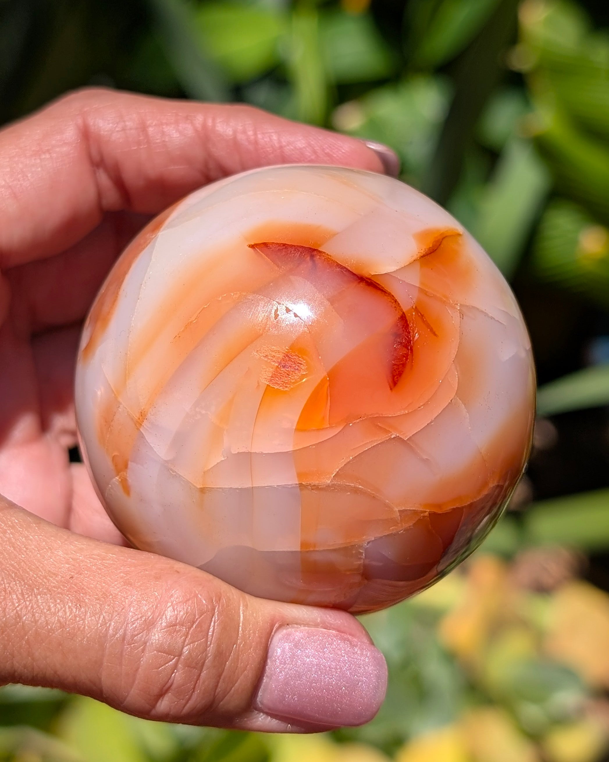 Carnelian Sphere A