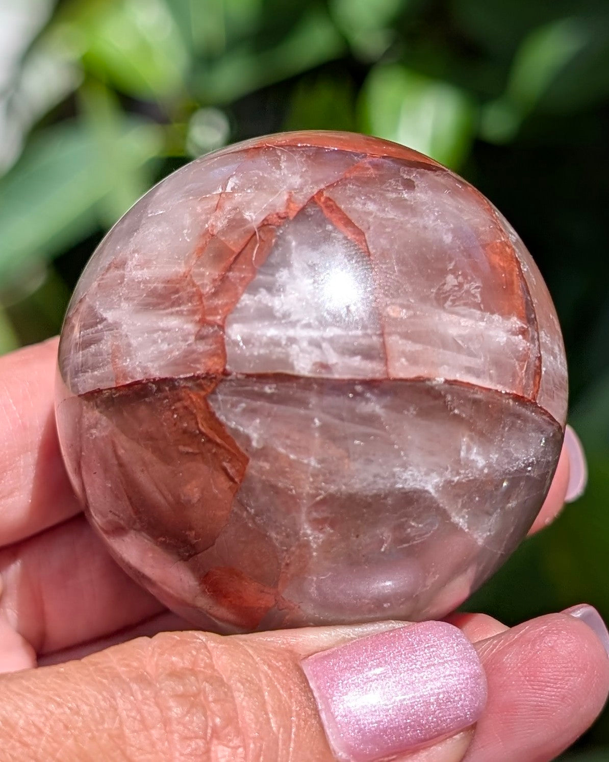 Fire Quartz Sphere C