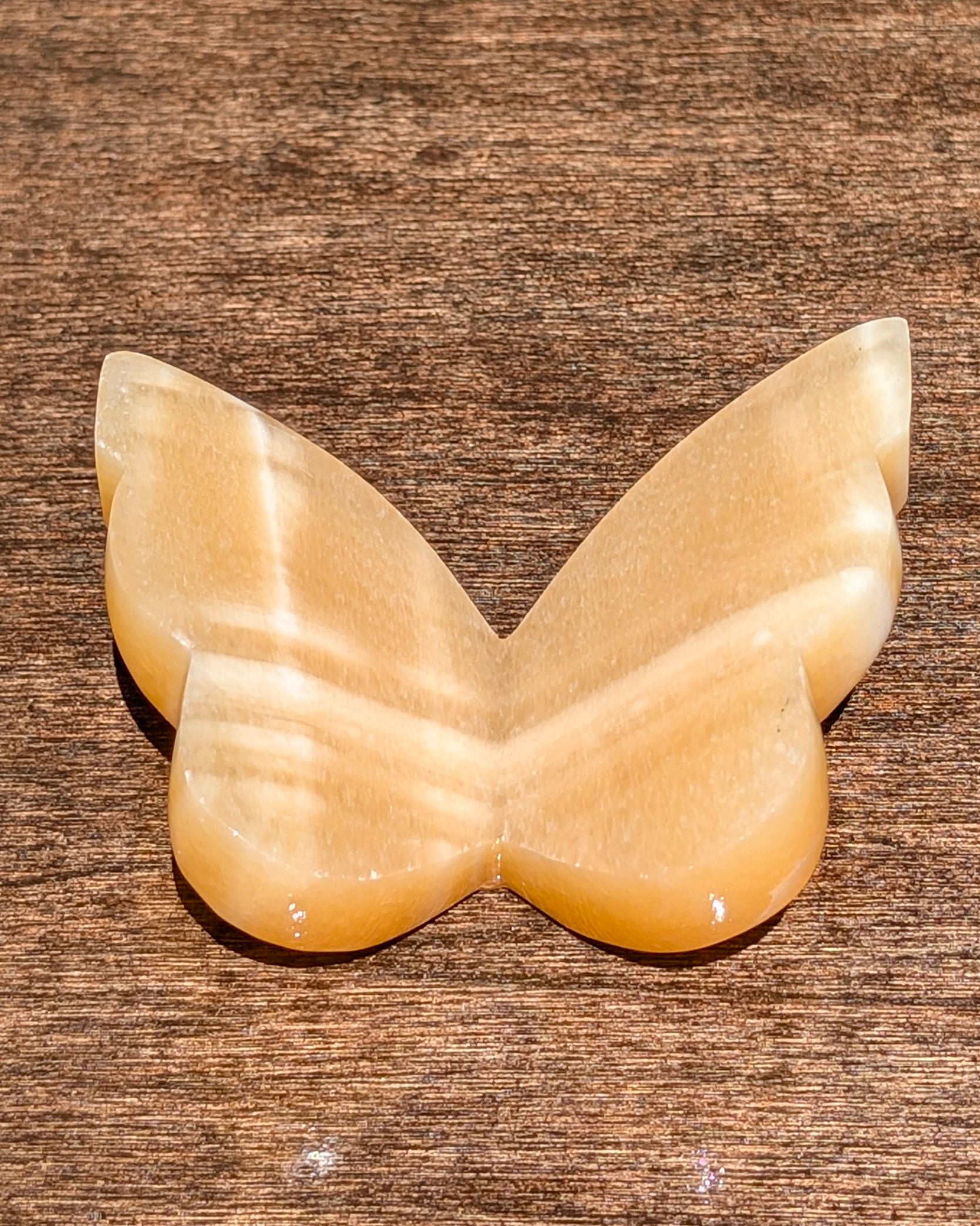 Orange Calcite Butterfly U