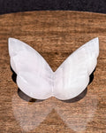 Pink Calcite Butterfly W