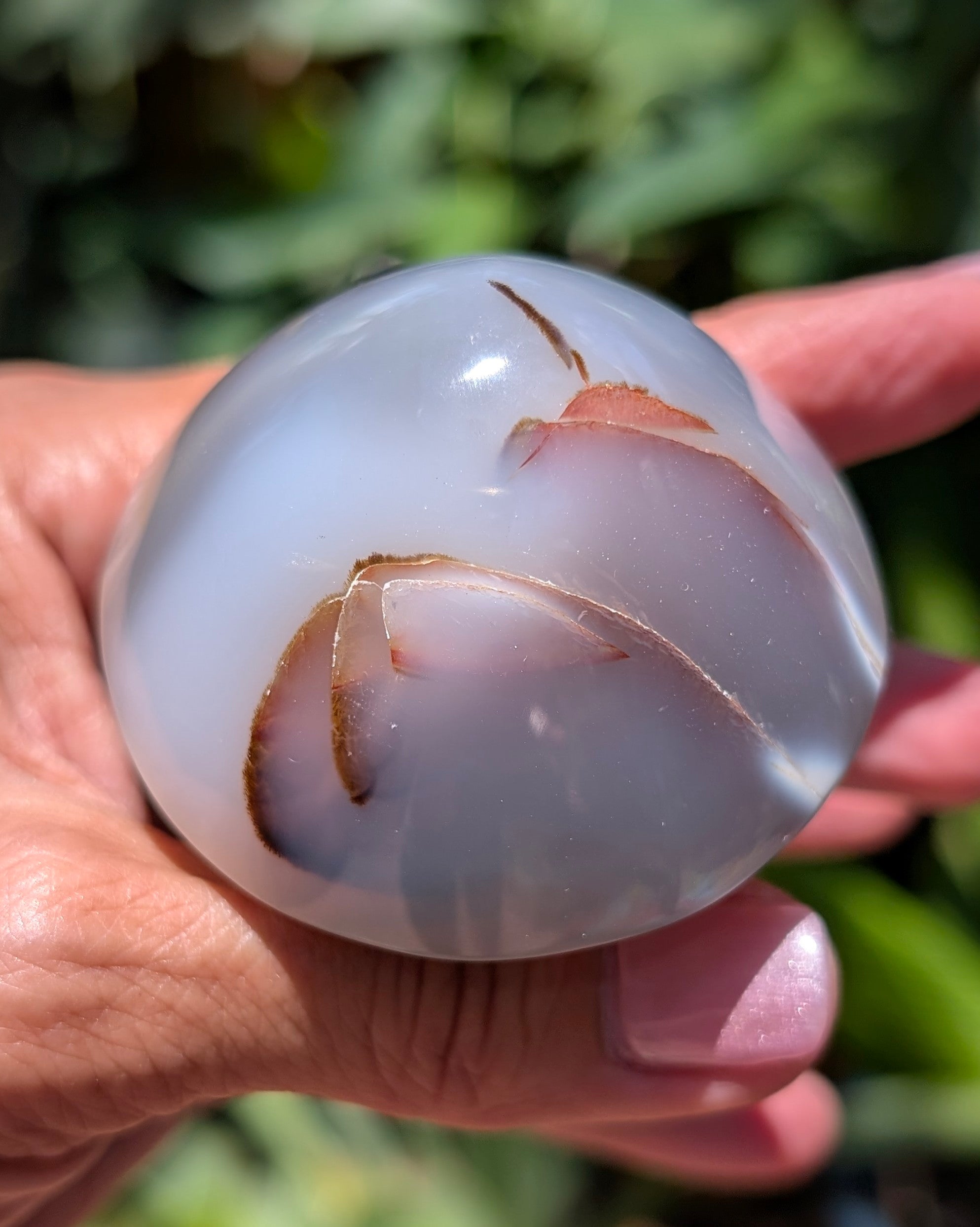 Orca Agate Mushroom J
