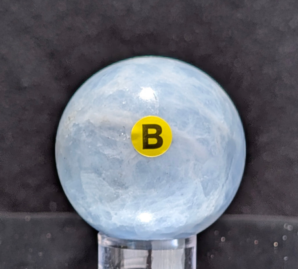 Blue Calcite Sphere B