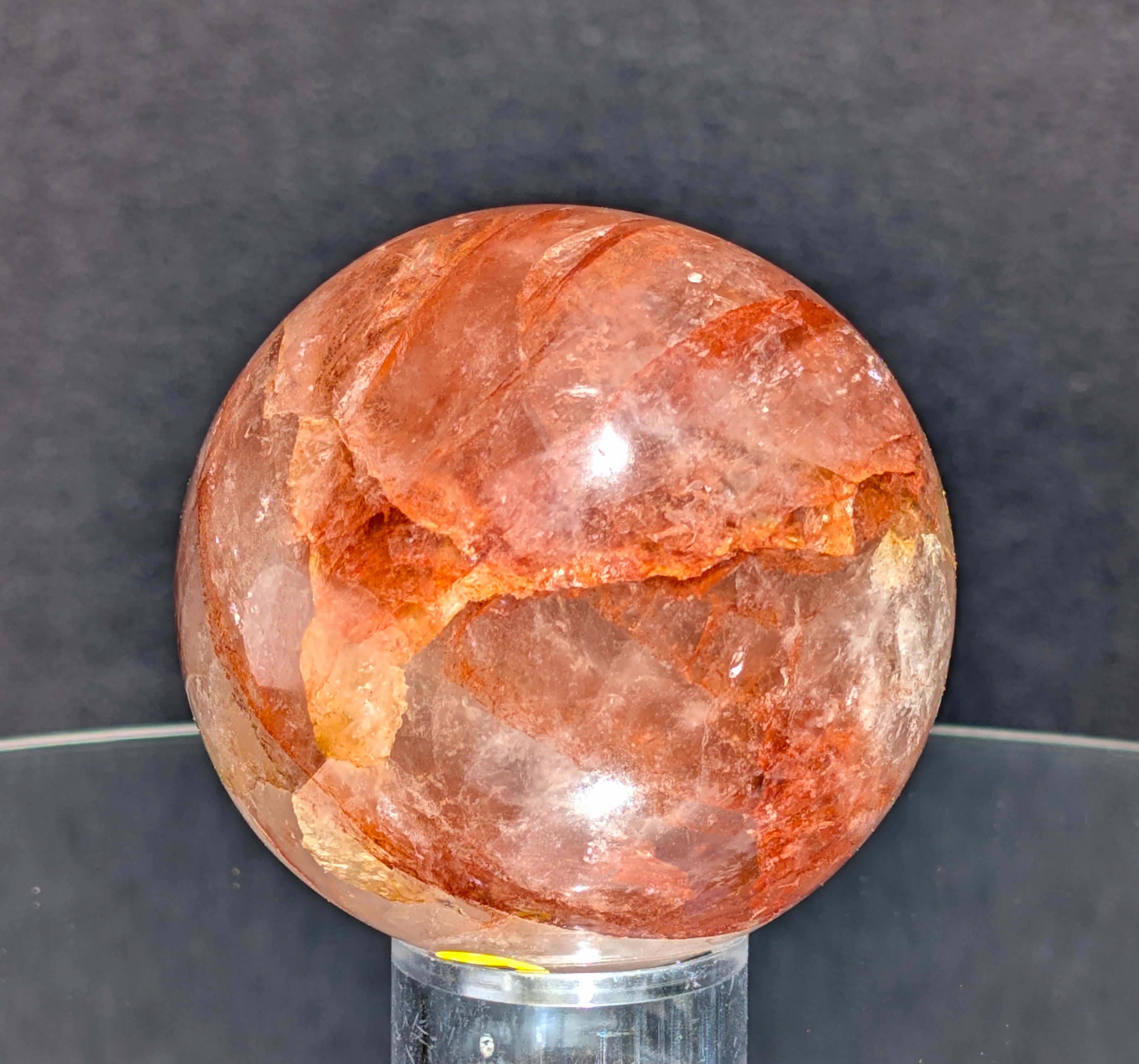 Fire Quartz Sphere A