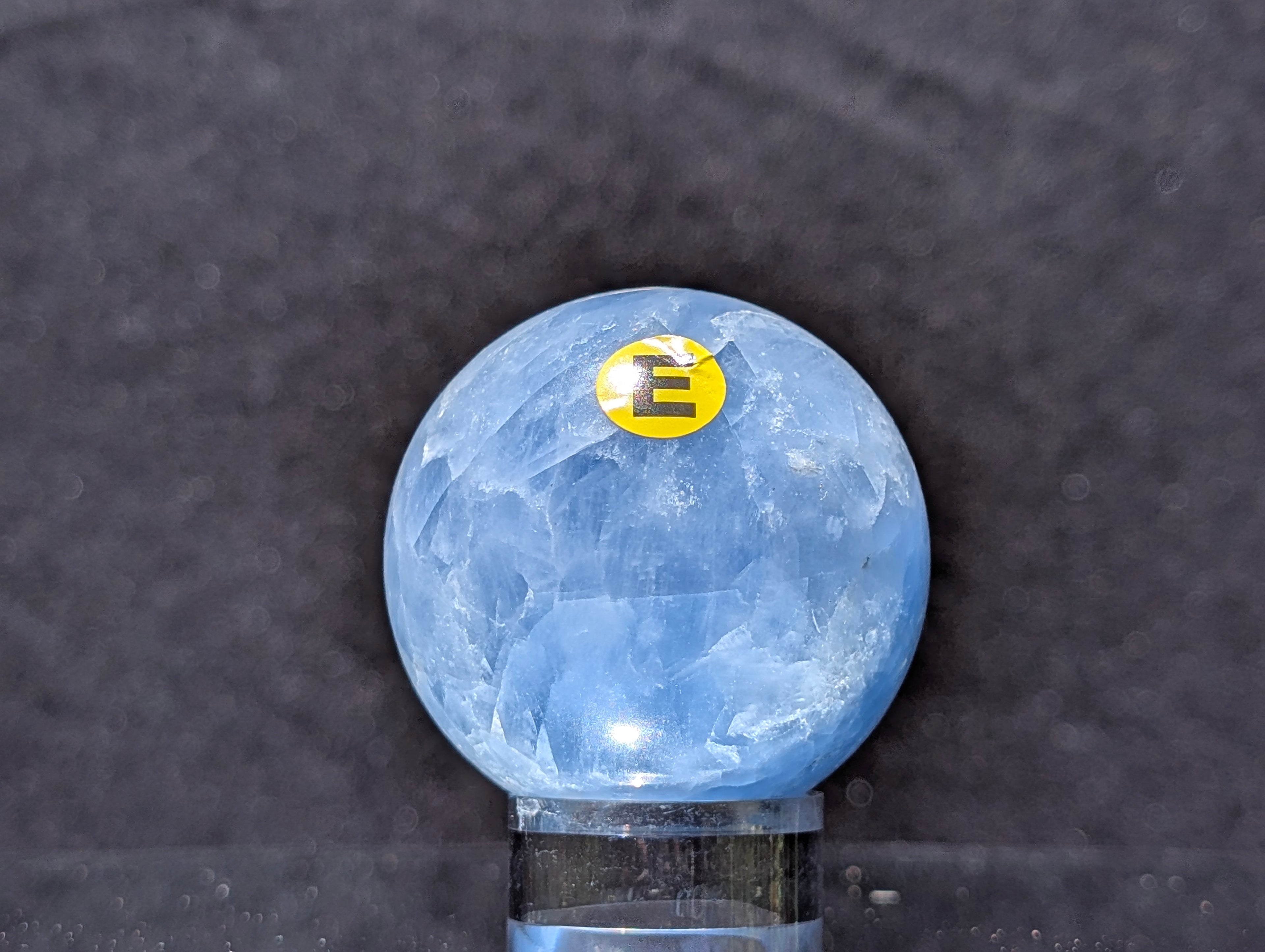 Blue Calcite Sphere E