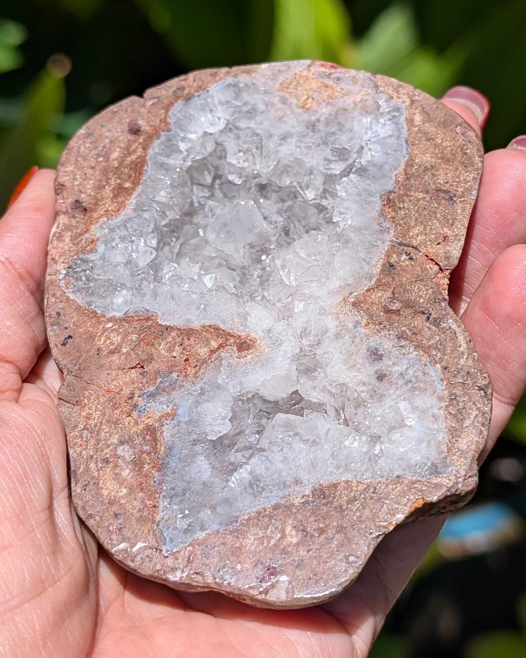 Fluorescent Thunderegg Geode Opt. A