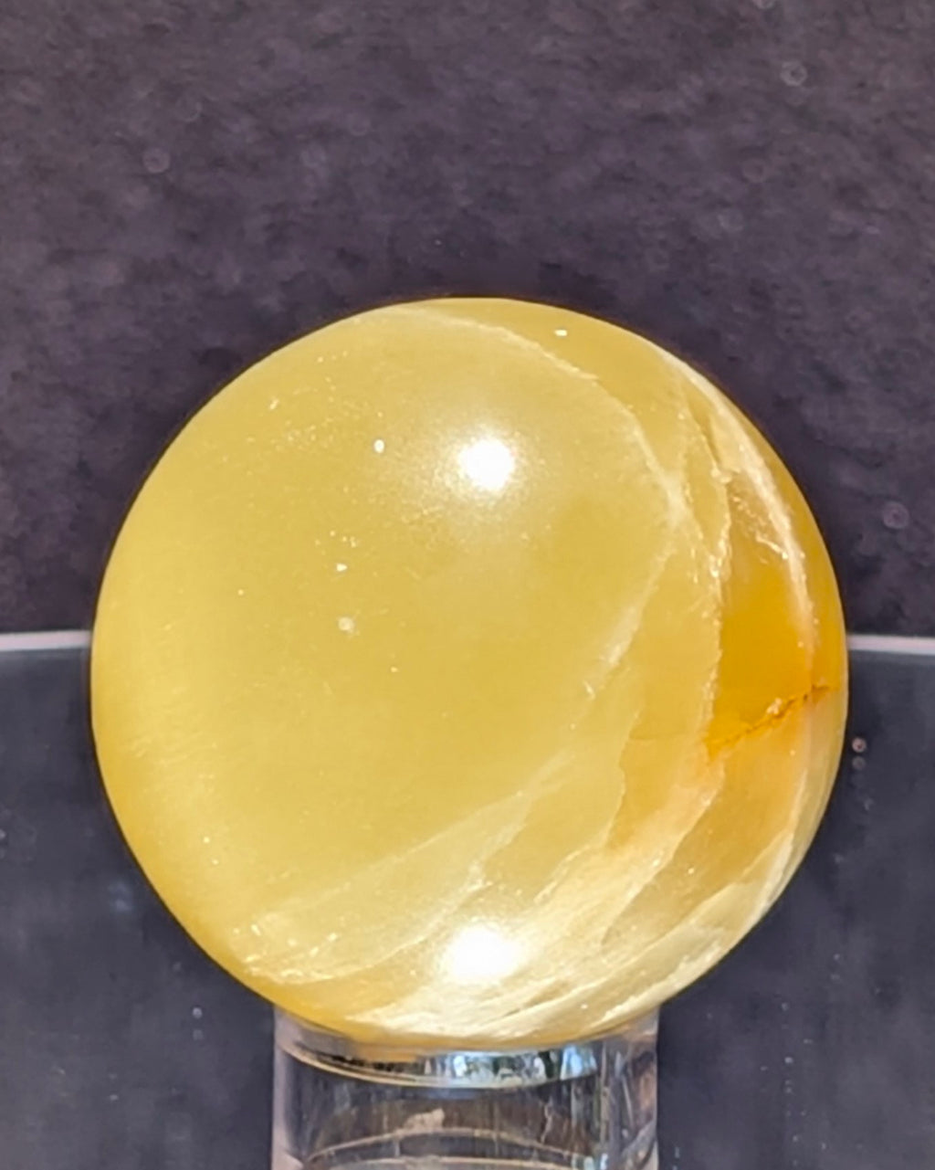 Yellow Calcite Sphere A