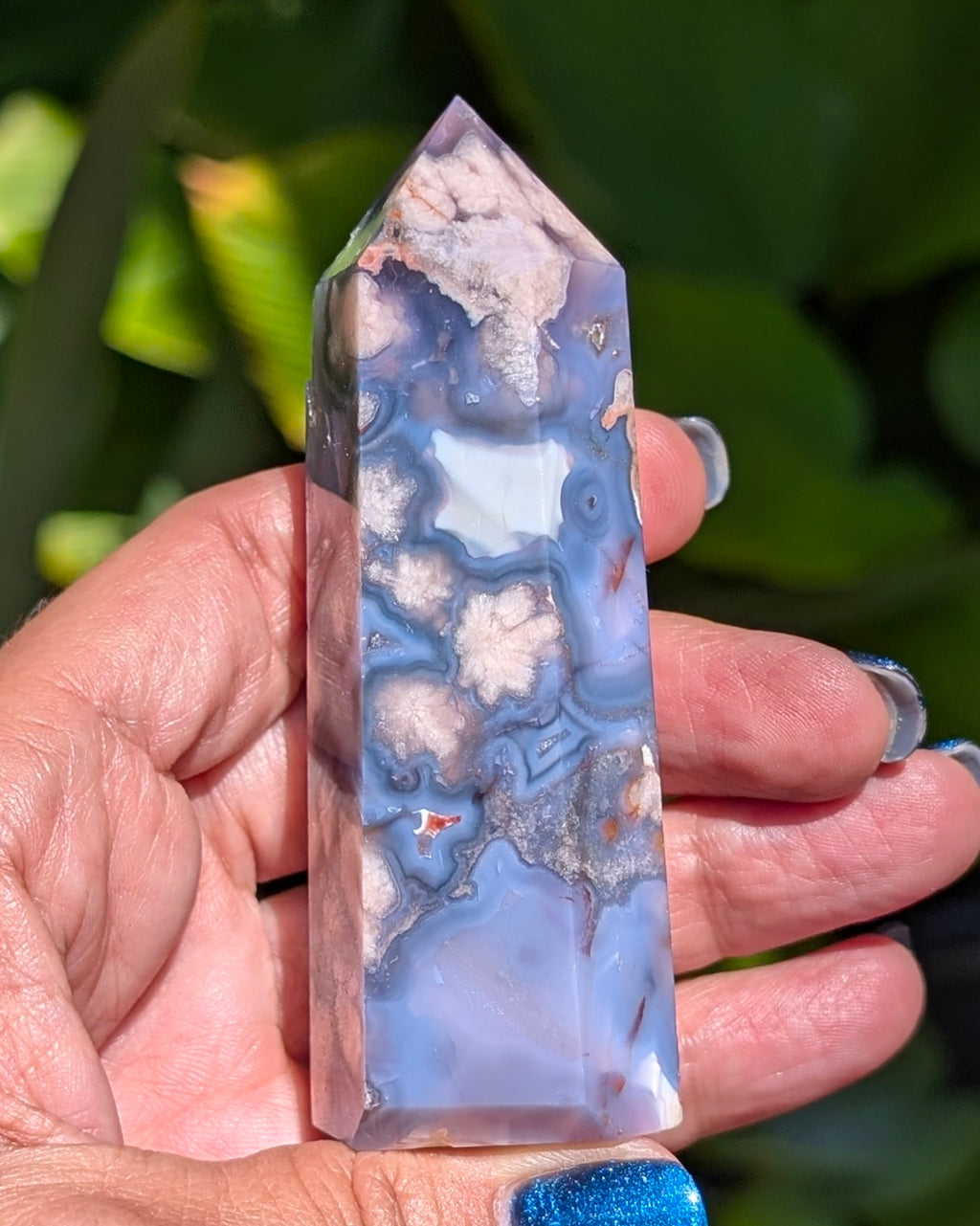 Blue Flower Agate Generator - Opt. K