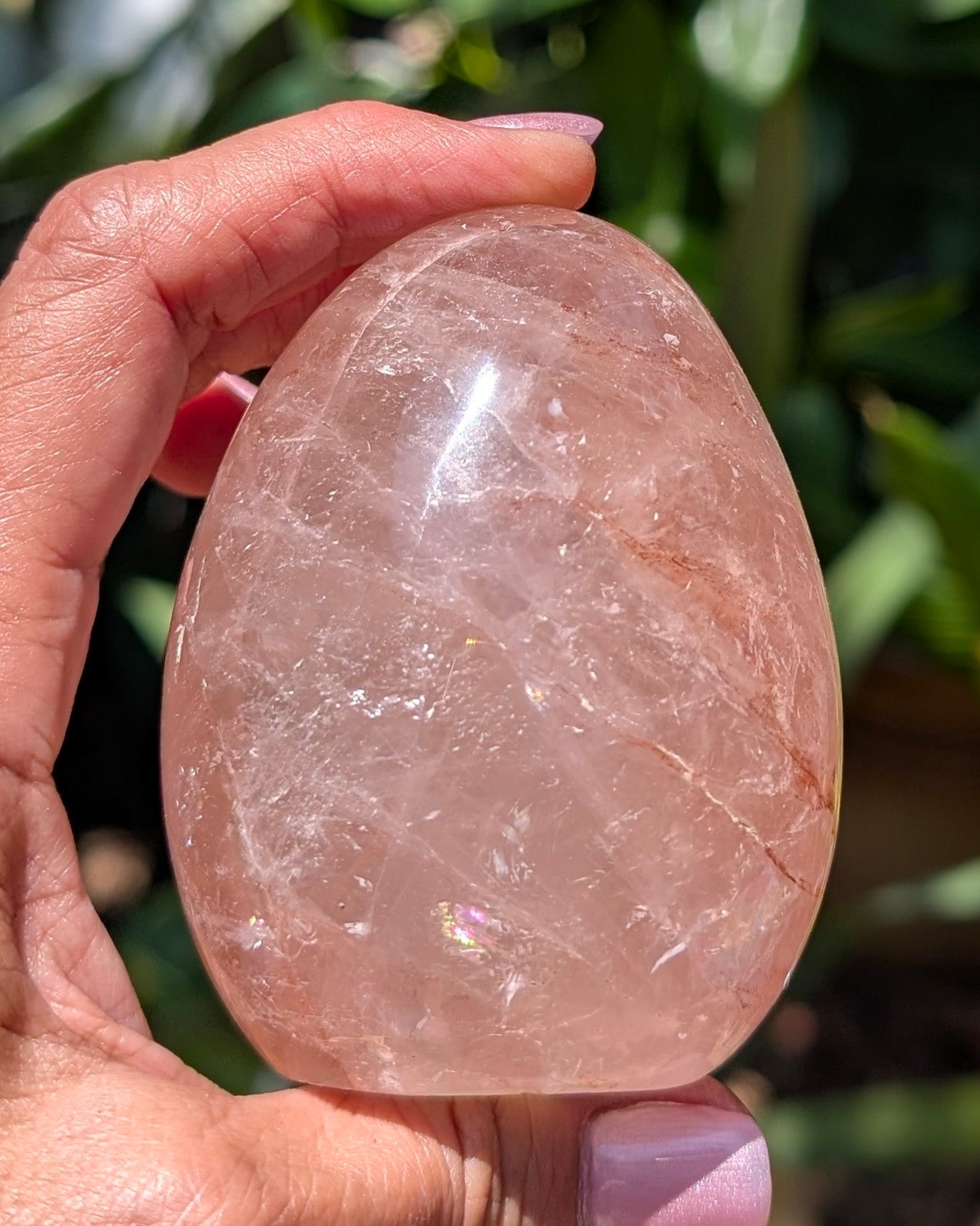 Fire Quartz Egg
