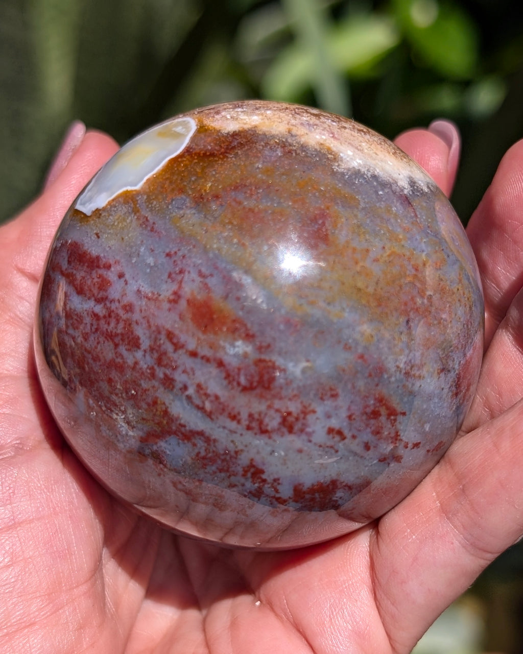 Ocean Jasper Sphere K