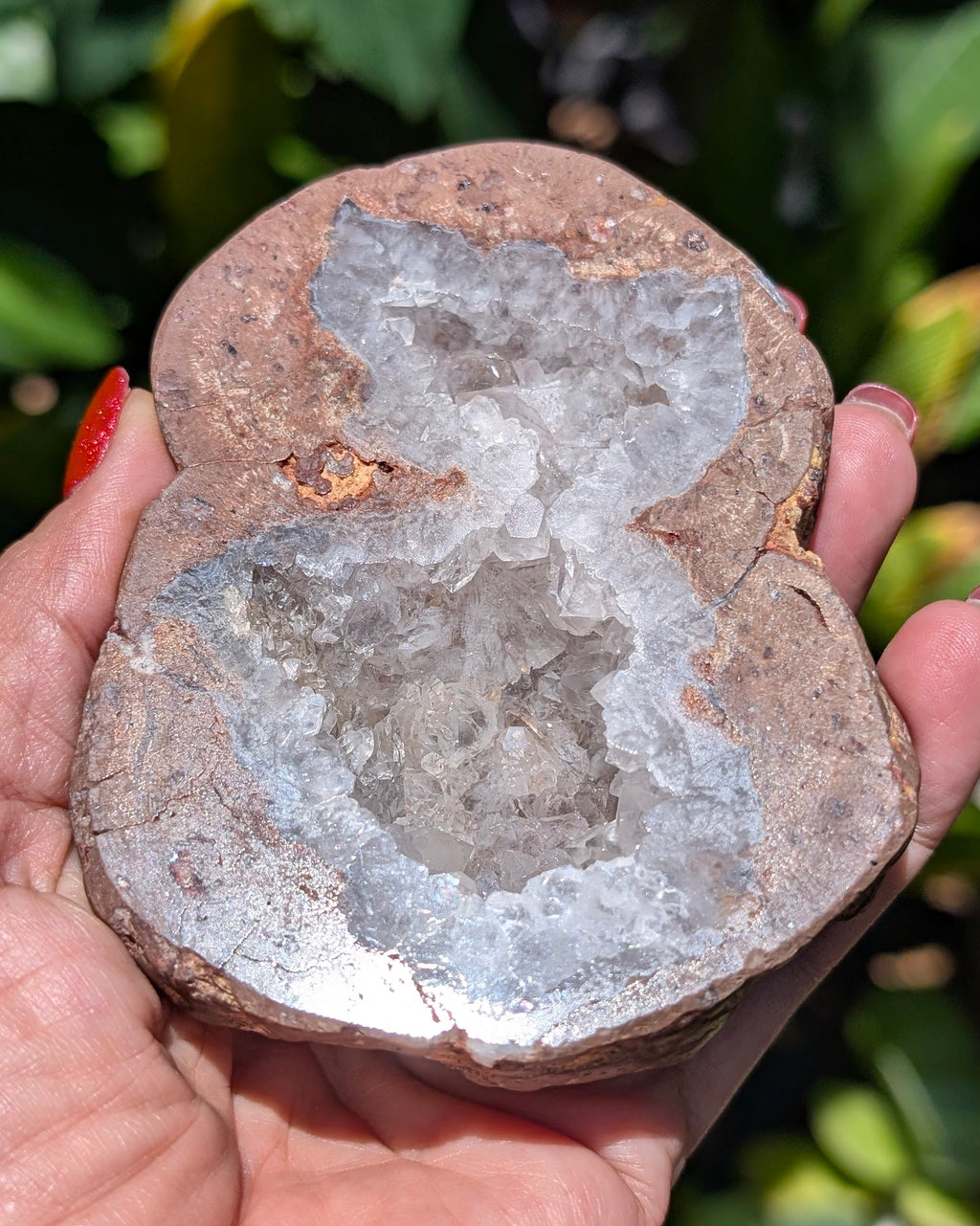 Fluorescent Thunderegg Geode Opt. A