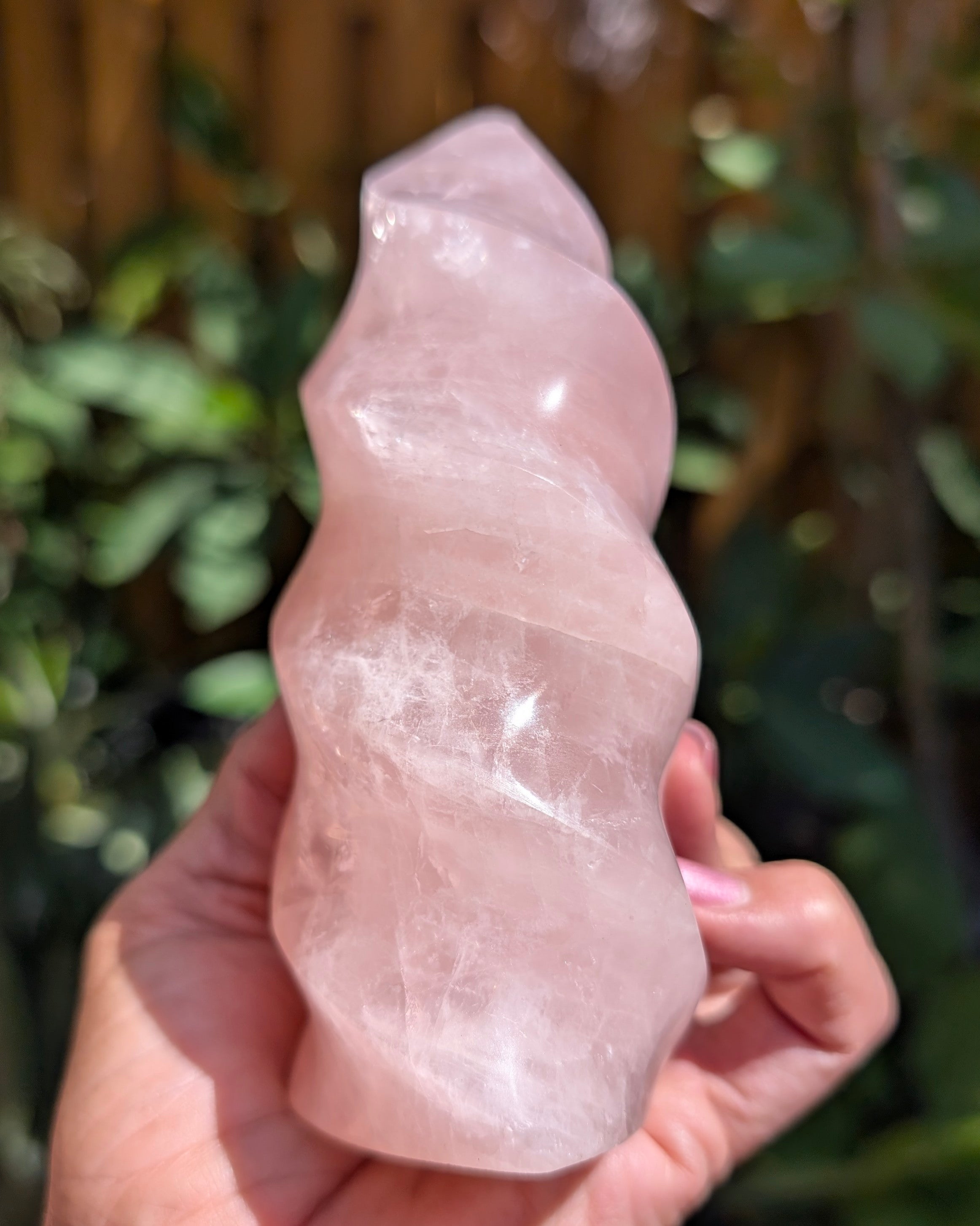 Rose Quartz Flame A