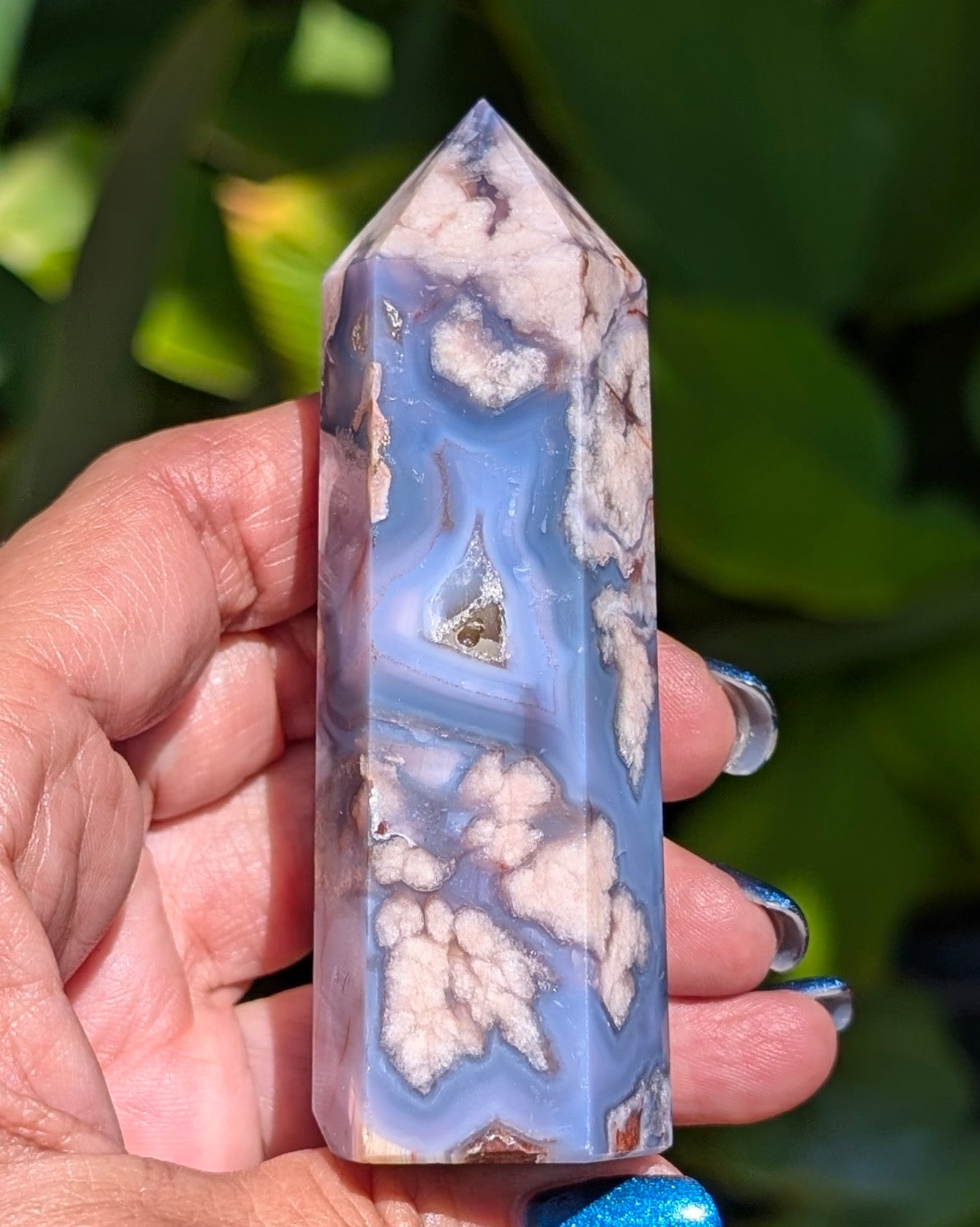 Blue Flower Agate Generator - Opt. K