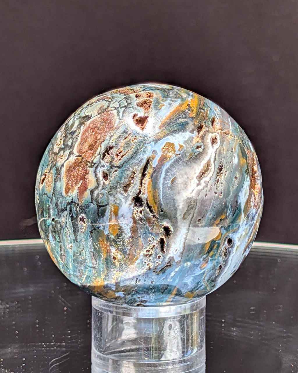 Ocean Jasper Sphere M