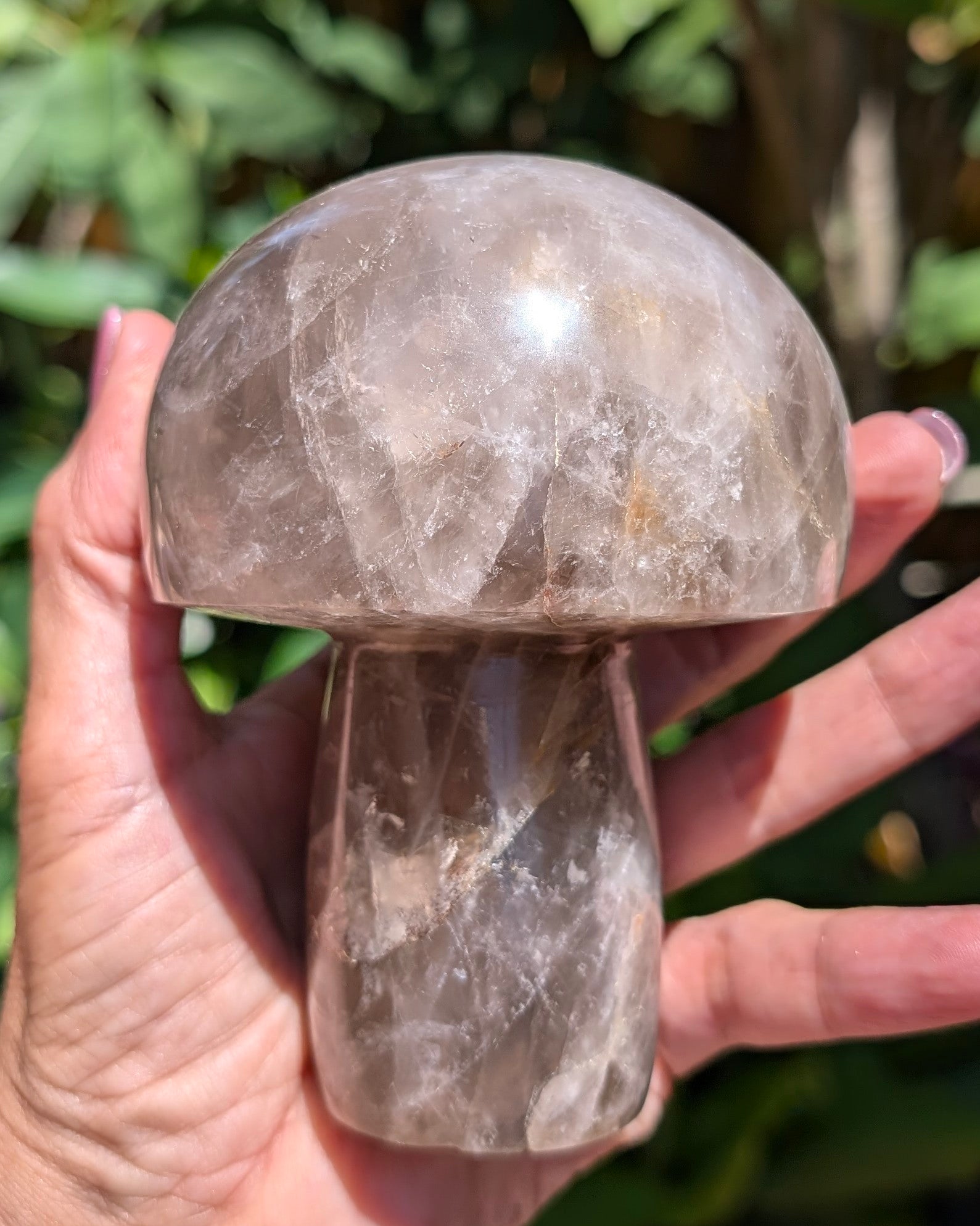 Smokey Quartz Mushroom A