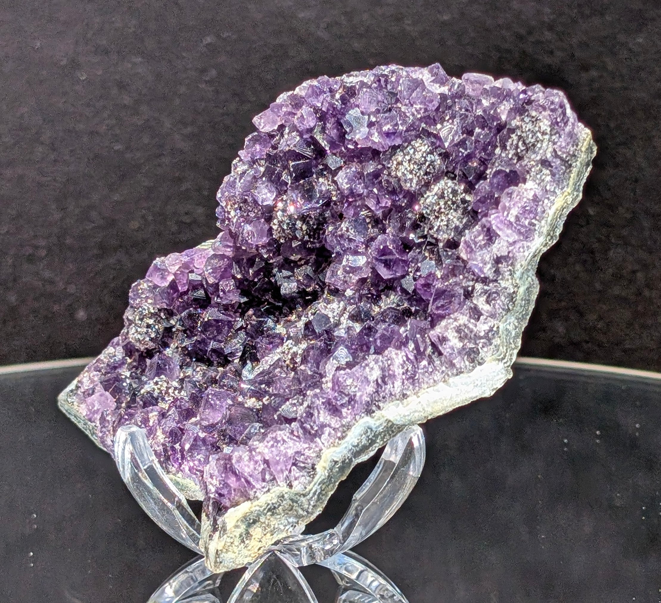 Amethyst Druzy Cluster G