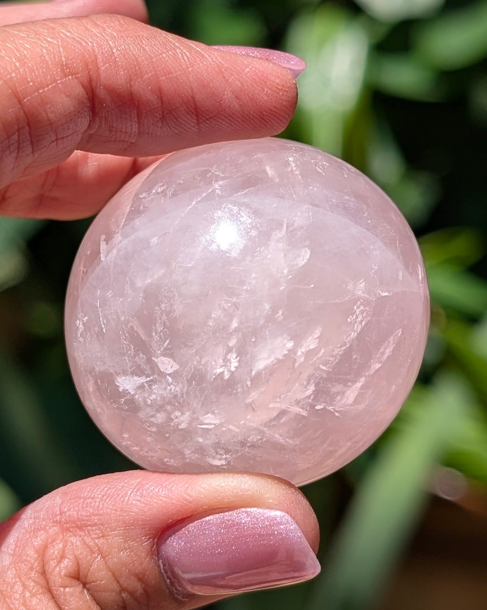 Rose Quartz Sphere I