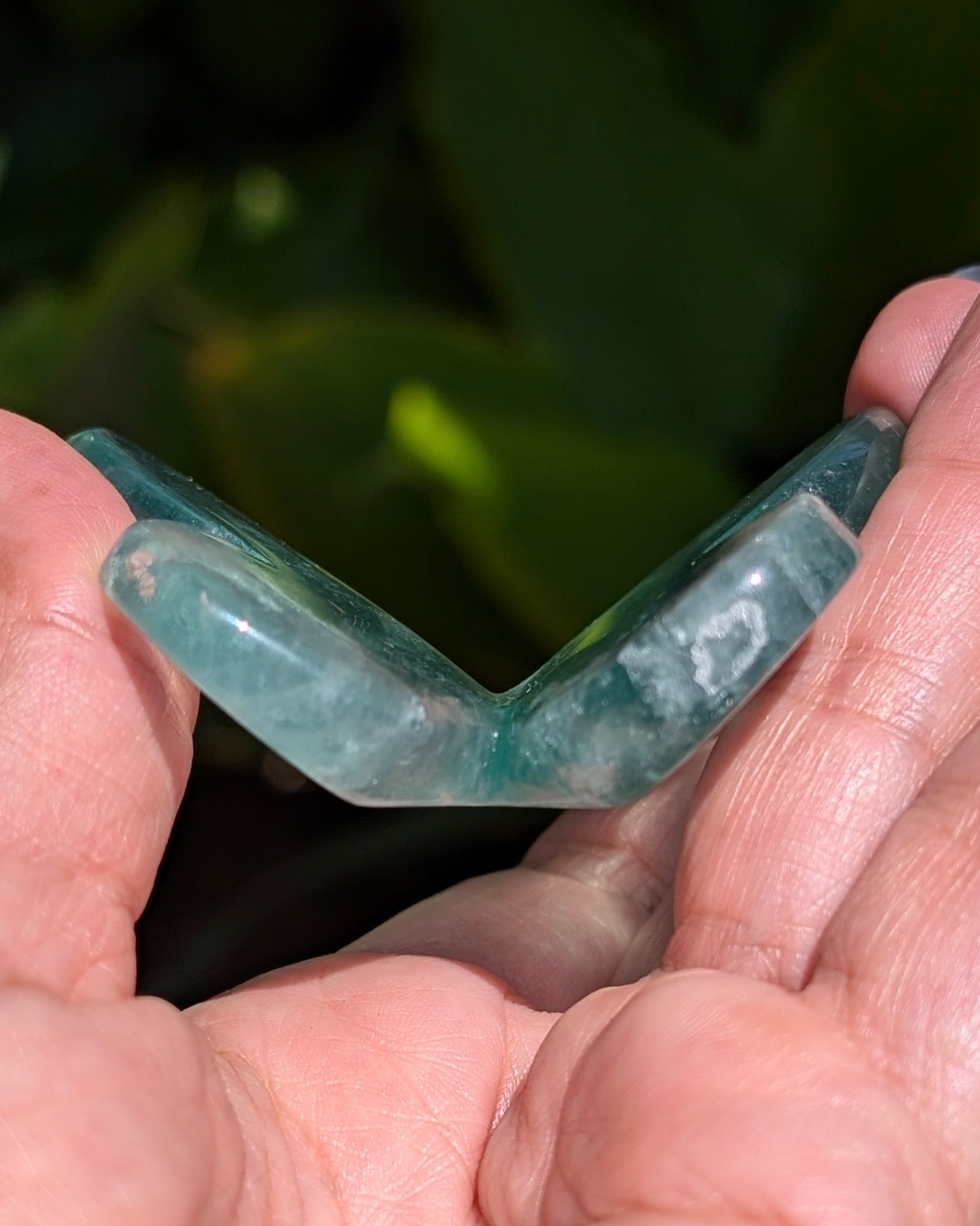 Green Fluorite 3D Butterfly - Opt. X