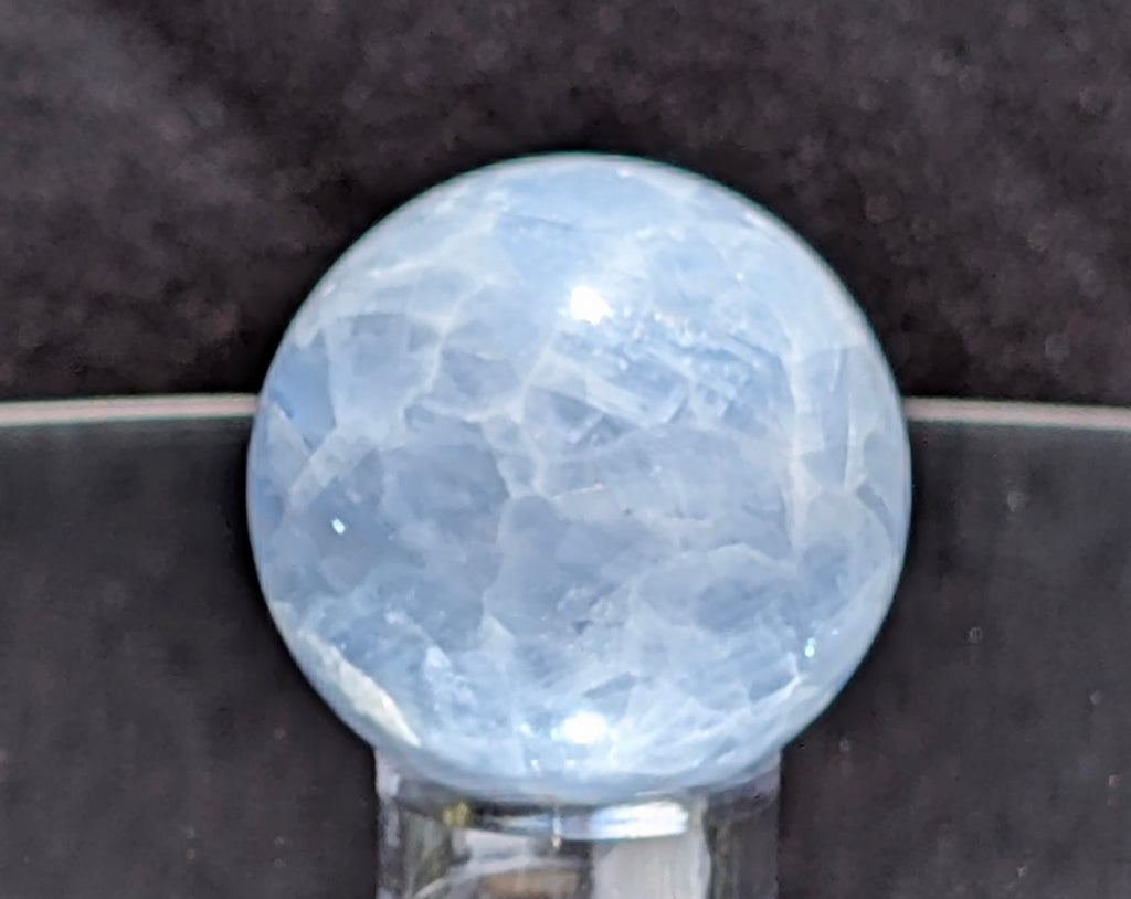 Blue Calcite Sphere G