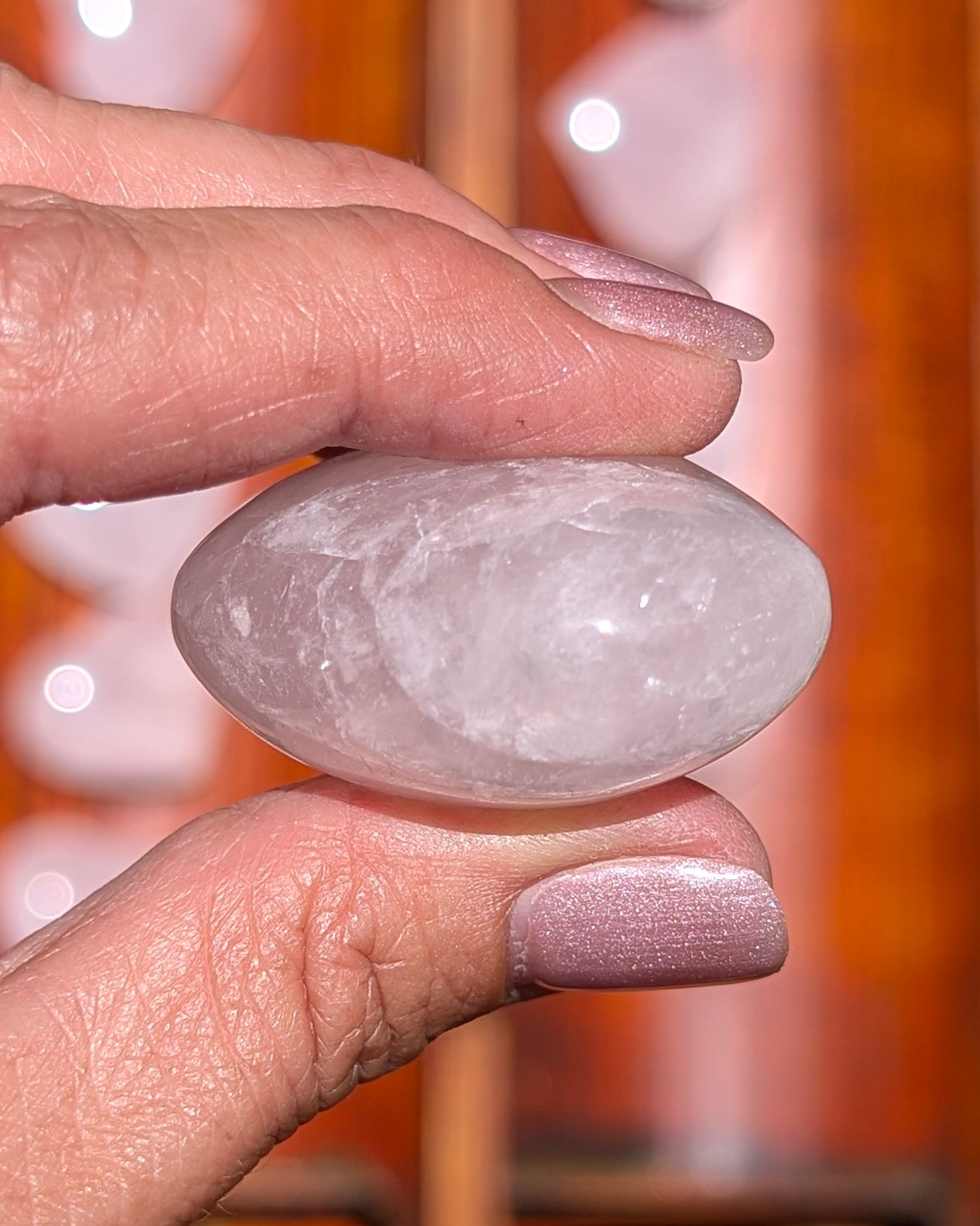Rose Quartz Heart - Opt. F