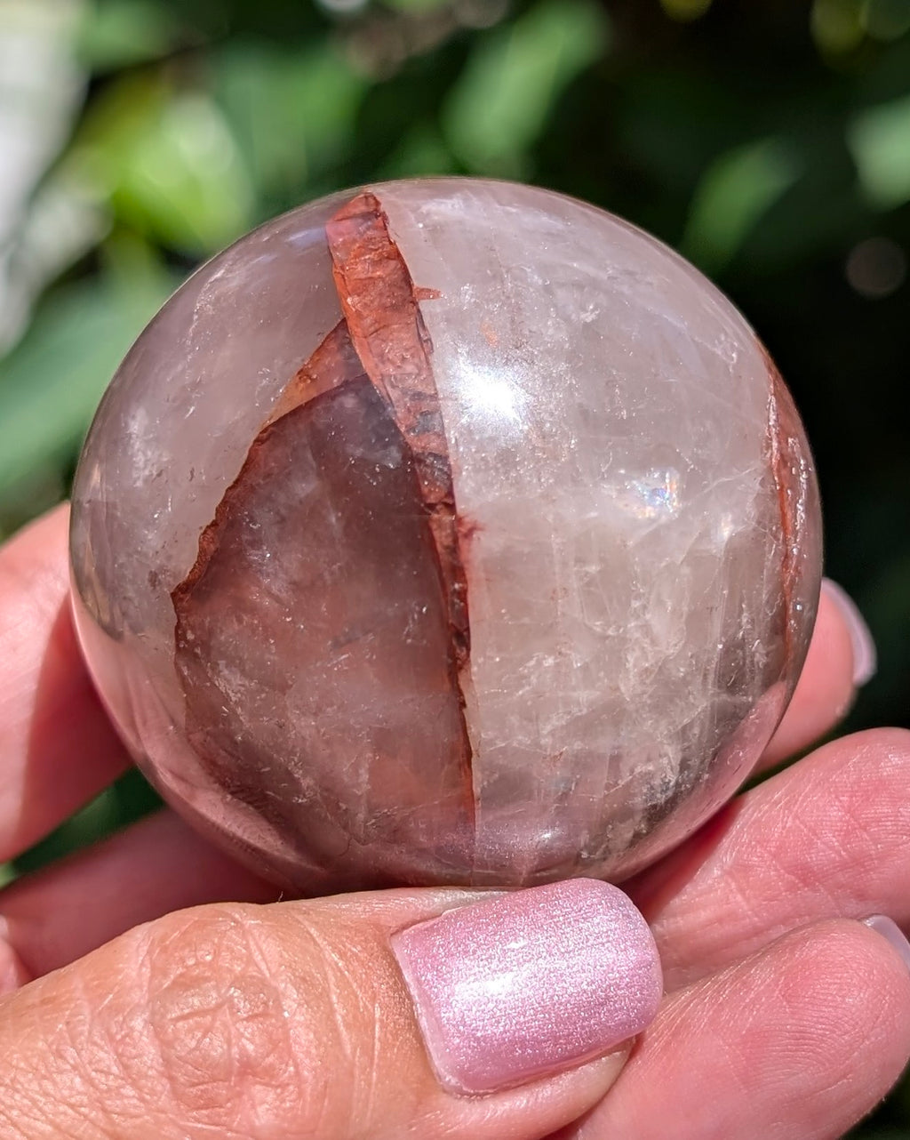 Fire Quartz Sphere C