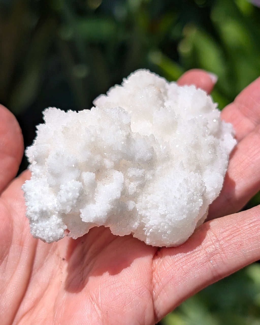 Fluorescent Aragonite Cluster I