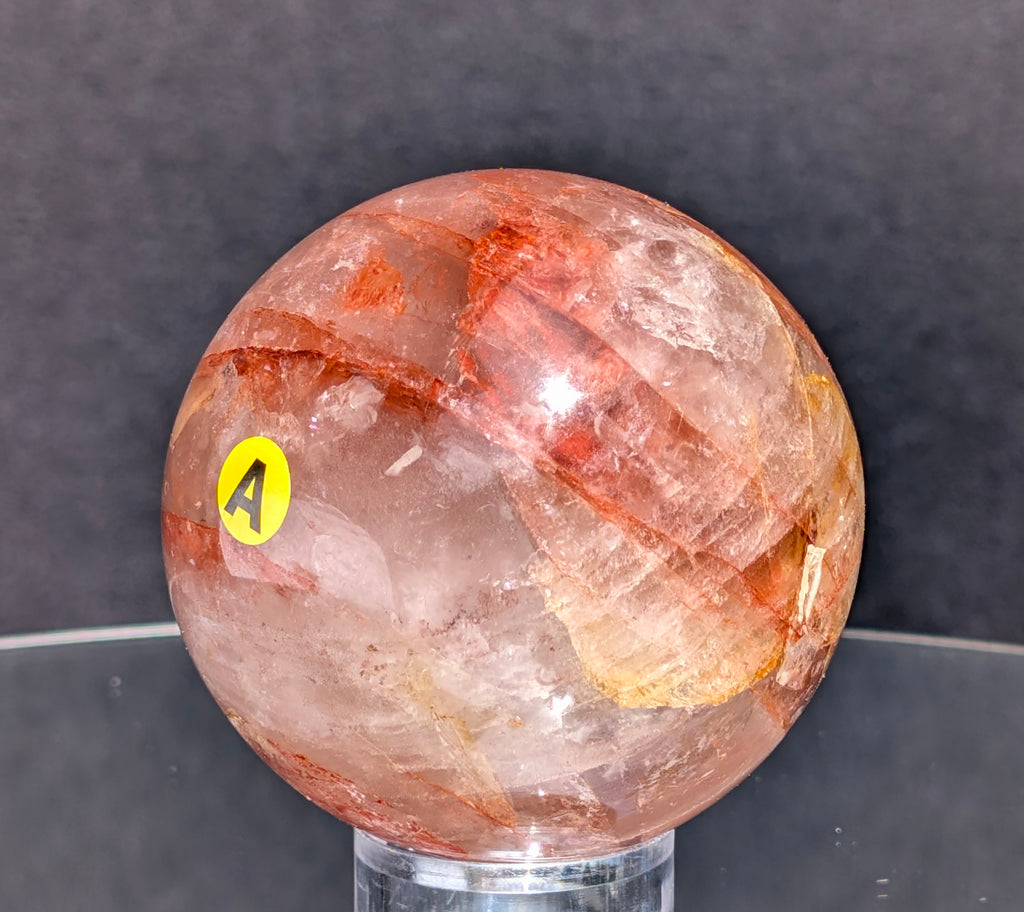 Fire Quartz Sphere A
