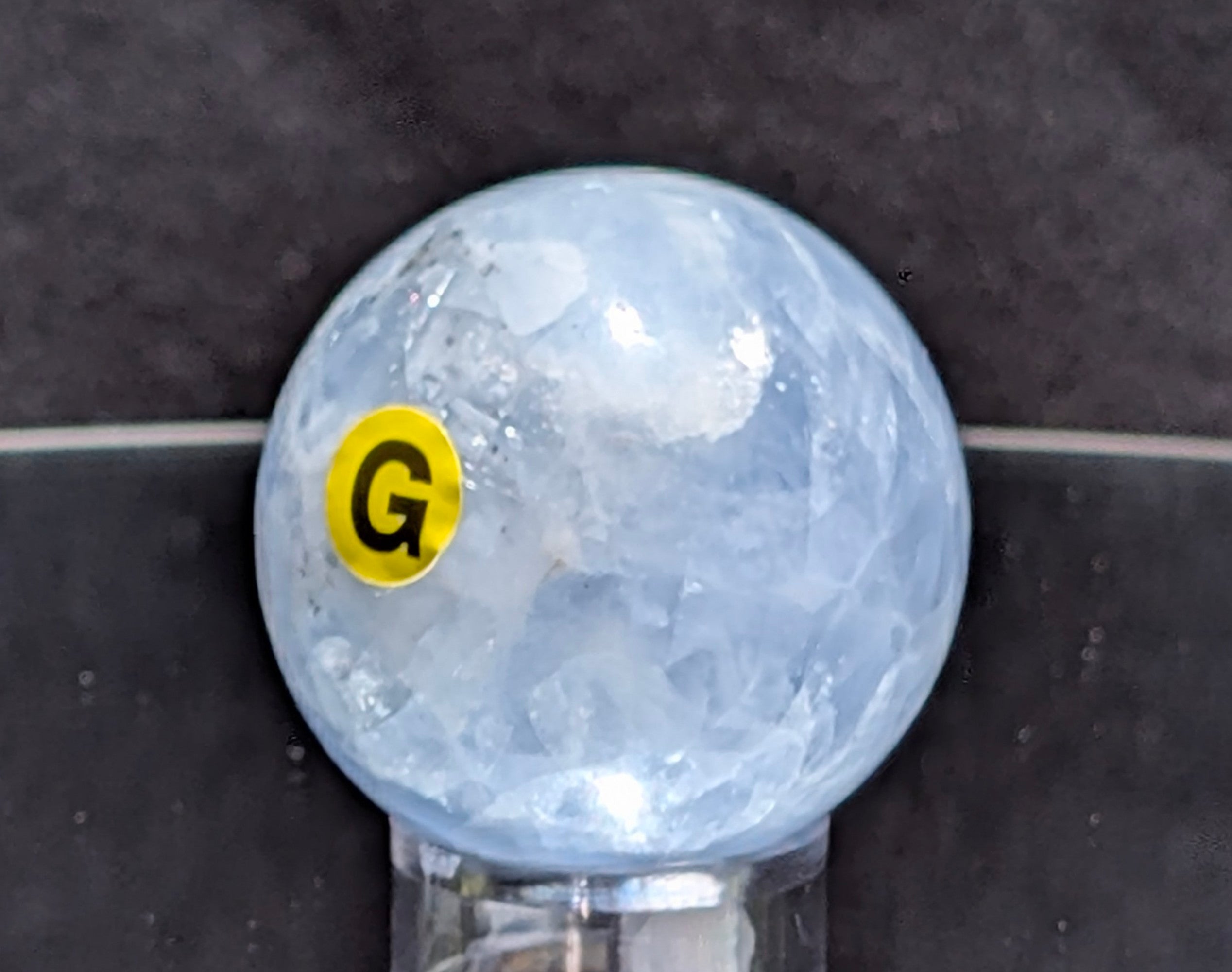 Blue Calcite Sphere G