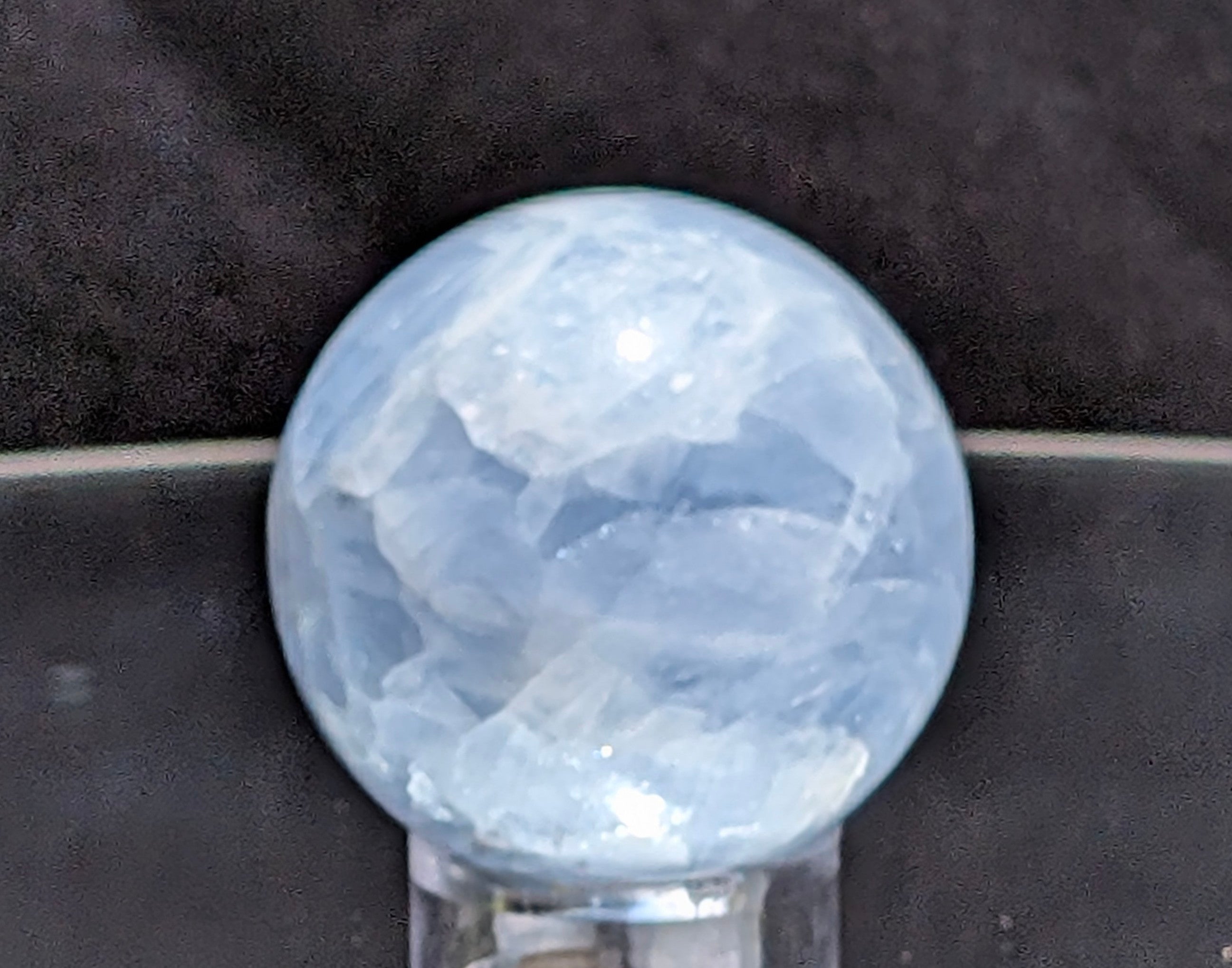 Blue Calcite Sphere G