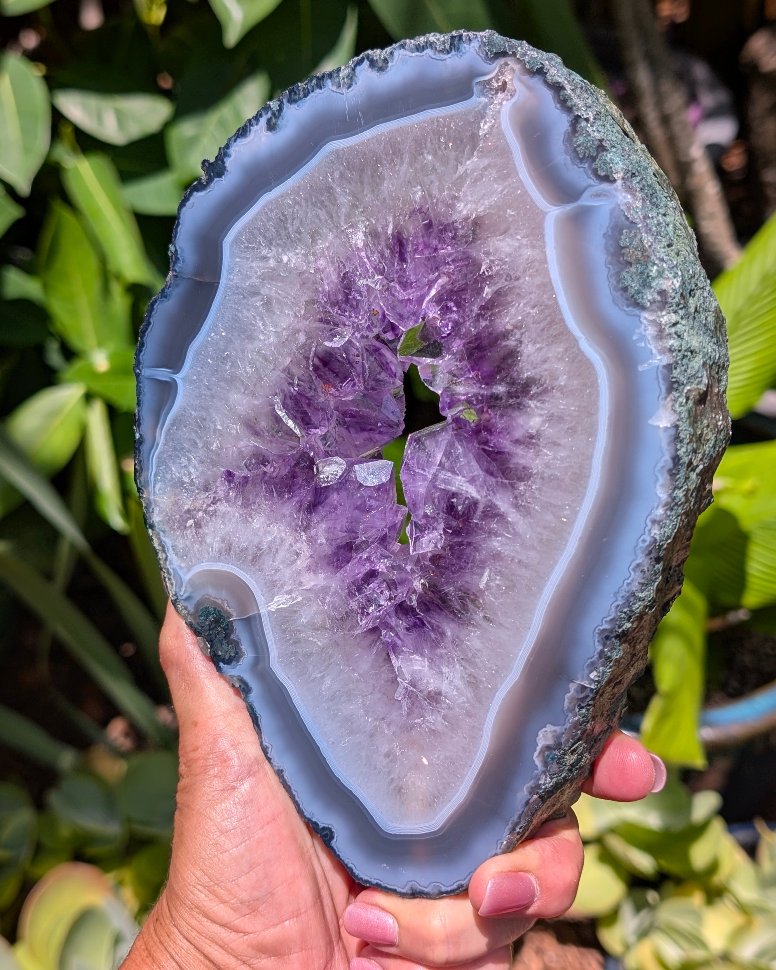 Amethyst Portal on stand
