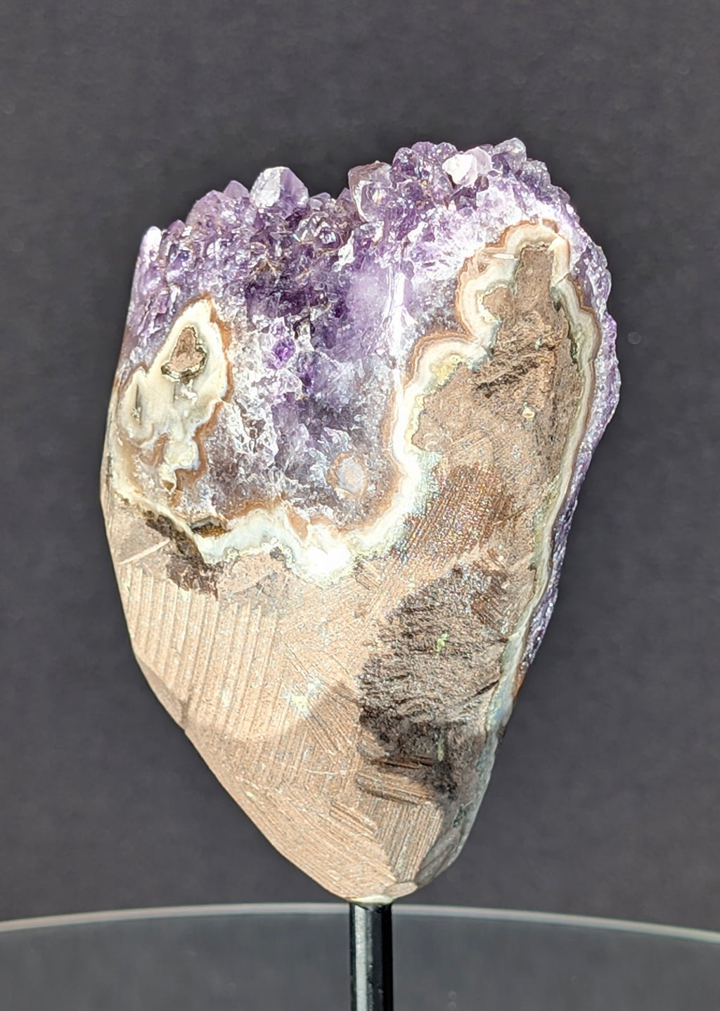 Amethyst Druzy on Stand B