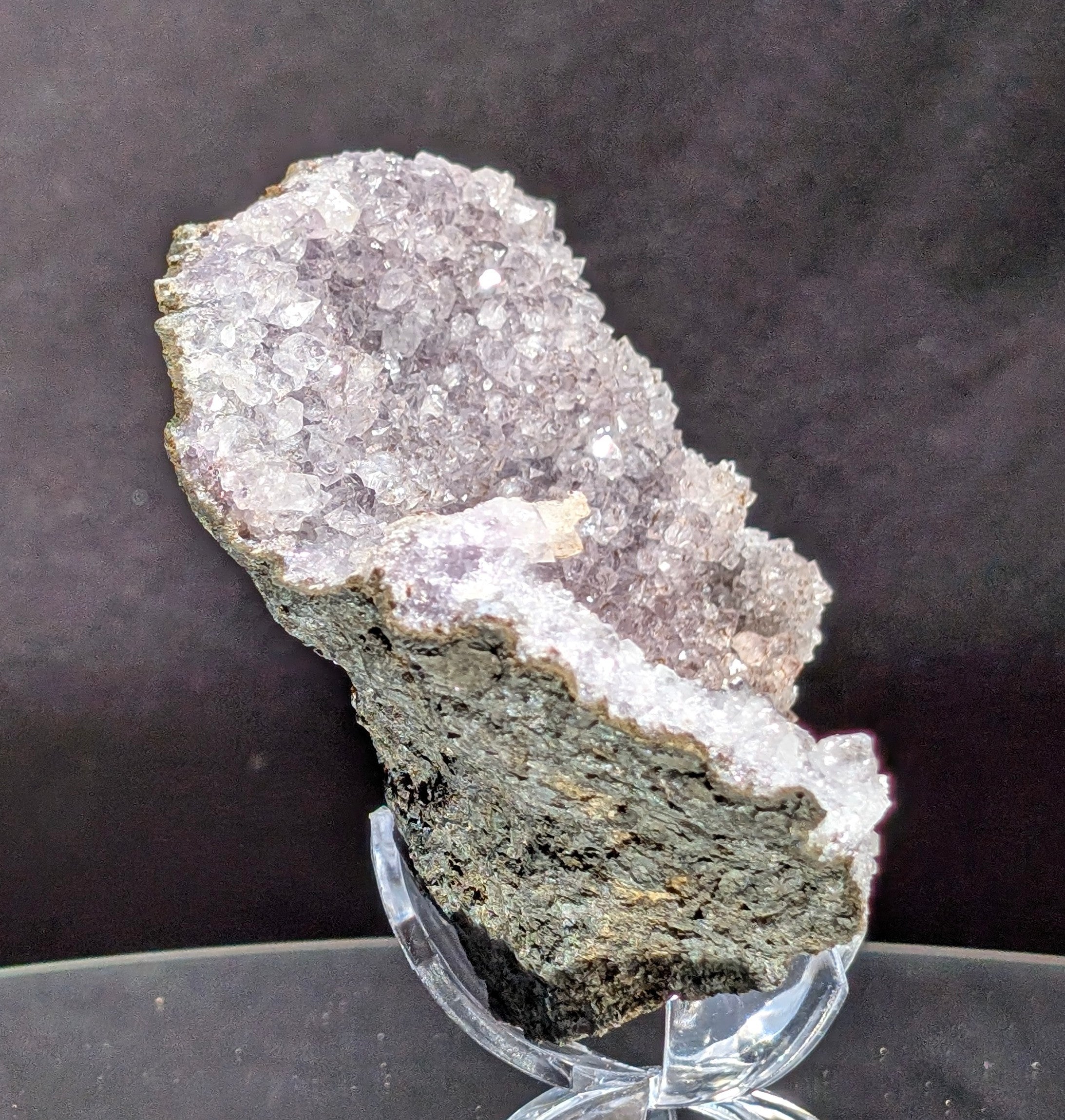 Amethyst Druzy Tarazout Cluster B