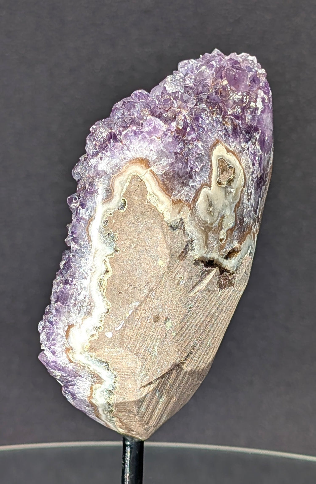 Amethyst Druzy on Stand B